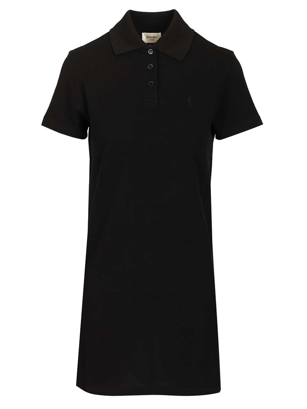 Saint Laurent Women Polo Dress SAINT LAURENT