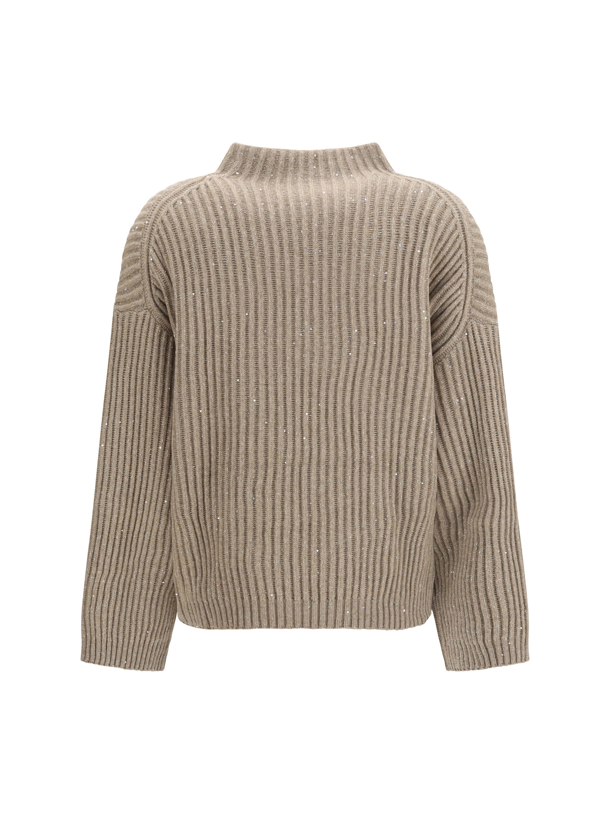 Brunello Cucinelli Women Cashmere And Wool Turtleneck Sweater BRUNELLO CUCINELLI