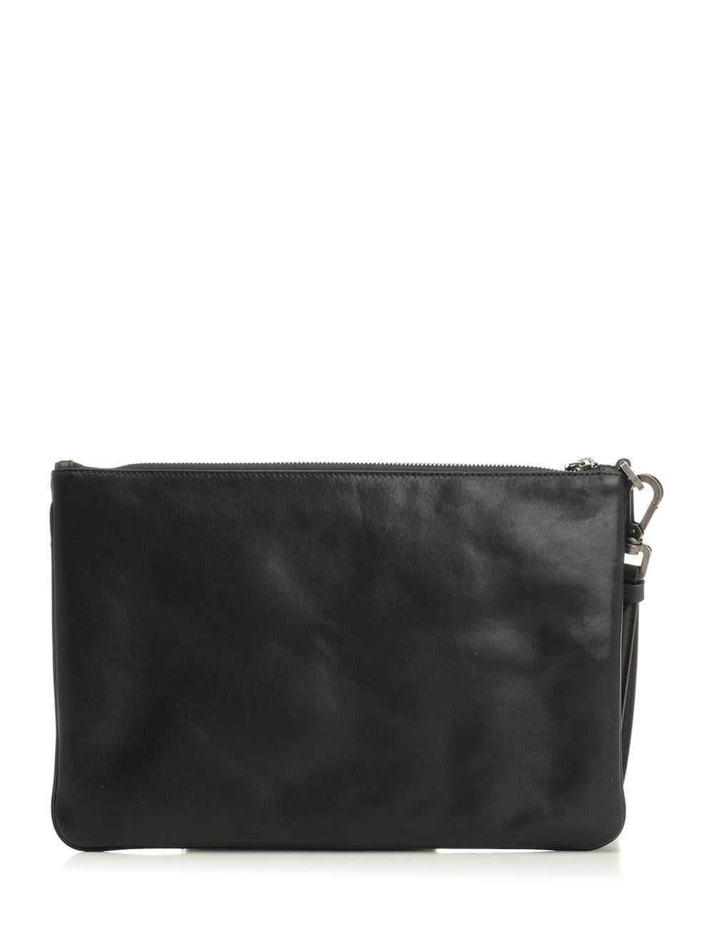 Dolce & Gabbana Men Tempesta Calfskin Toiletry Bag DOLCE & GABBANA