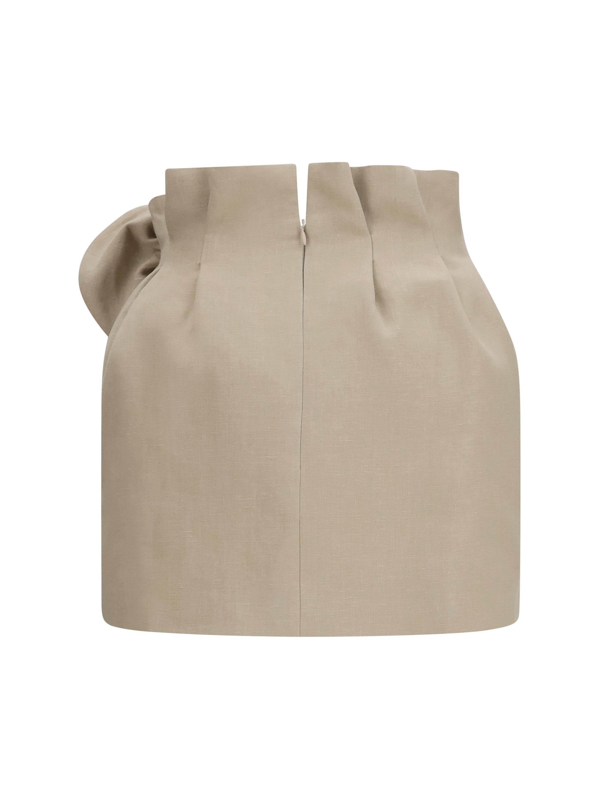 Magda Butrym Women Linen Mini Skirt MAGDA BUTRYM