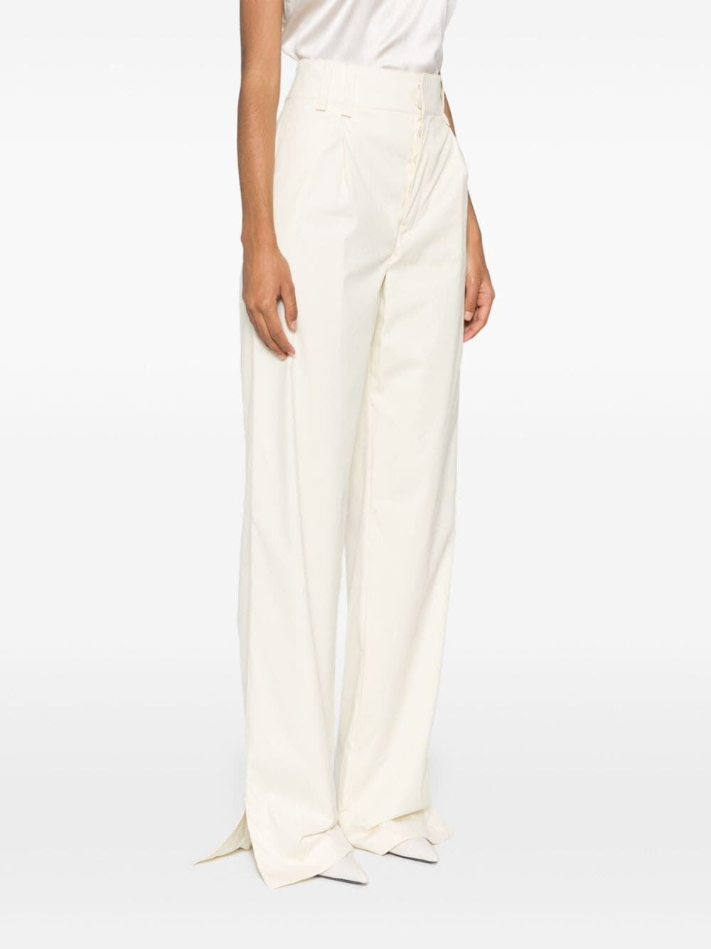 Saint Laurent Women Wide Leg Pants SAINT LAURENT