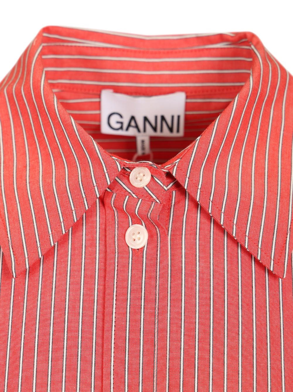 Ganni Women Oxford Shirt GANNI