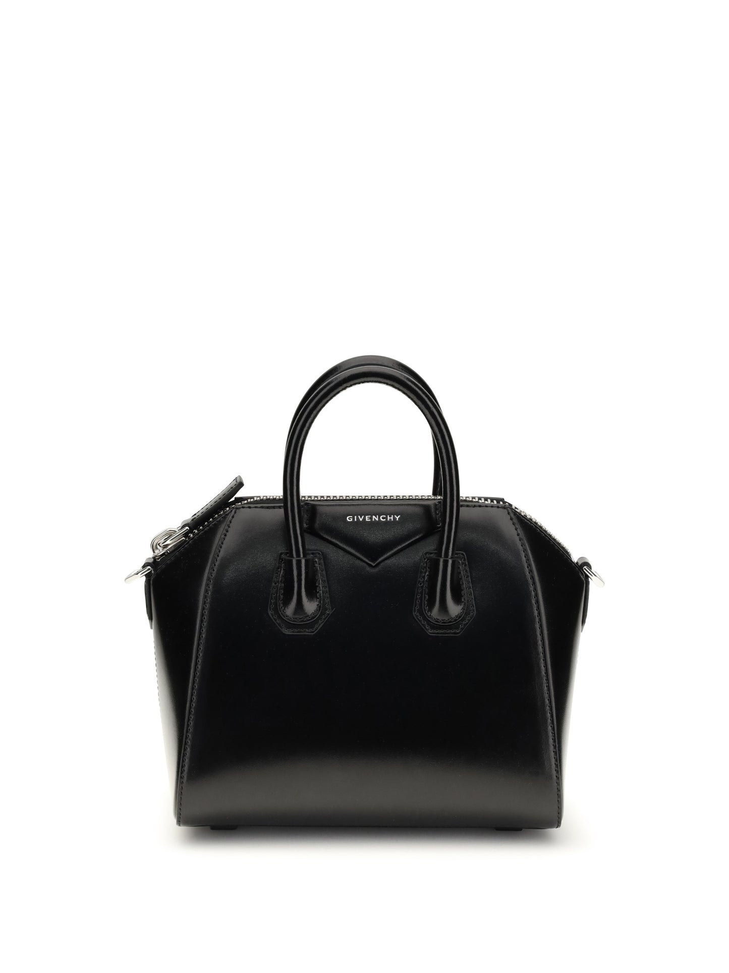 Givenchy Women Box Leather Antigona Mini Handbag GIVENCHY