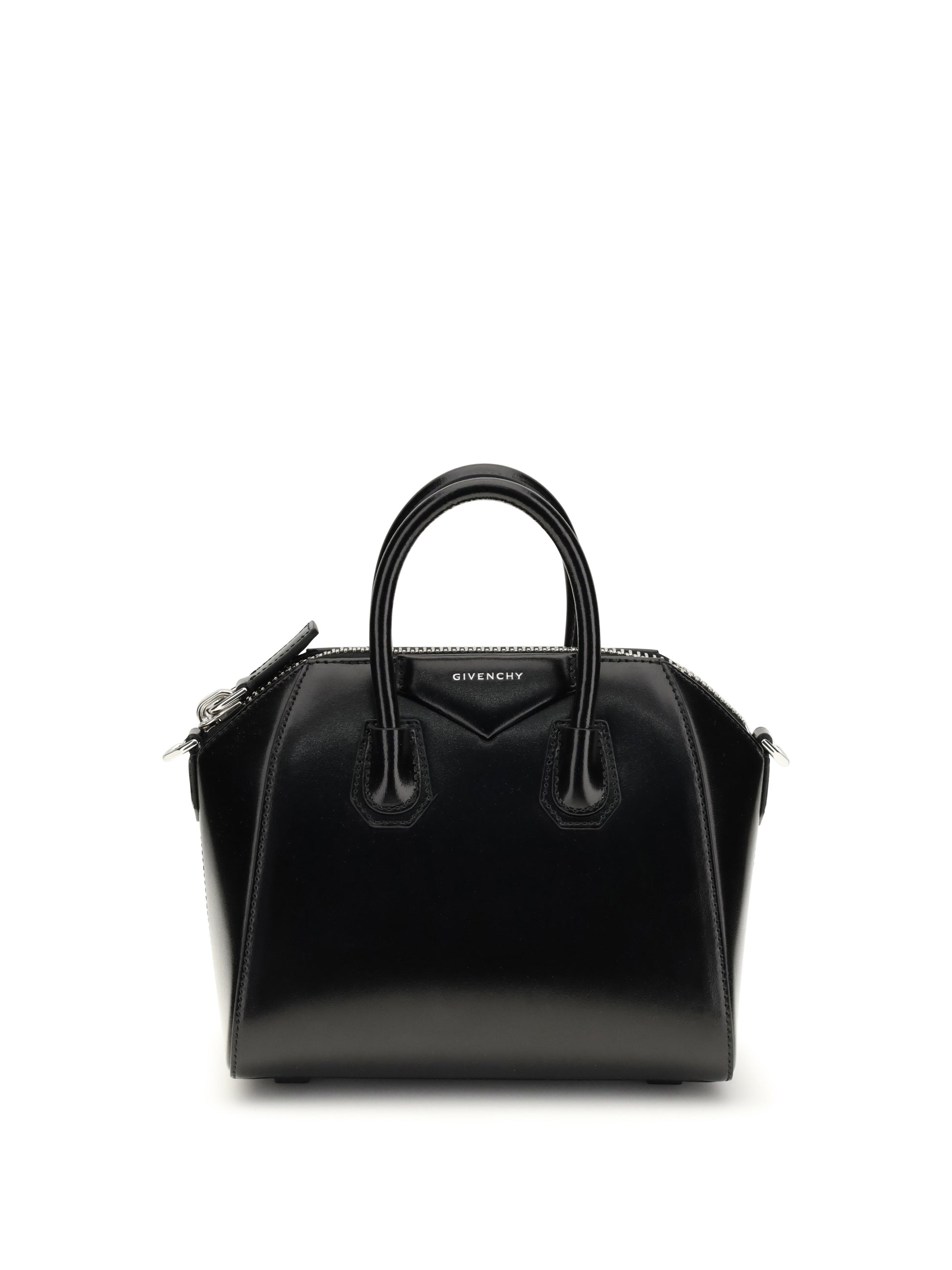 Givenchy Women Box Leather Antigona Mini Handbag GIVENCHY