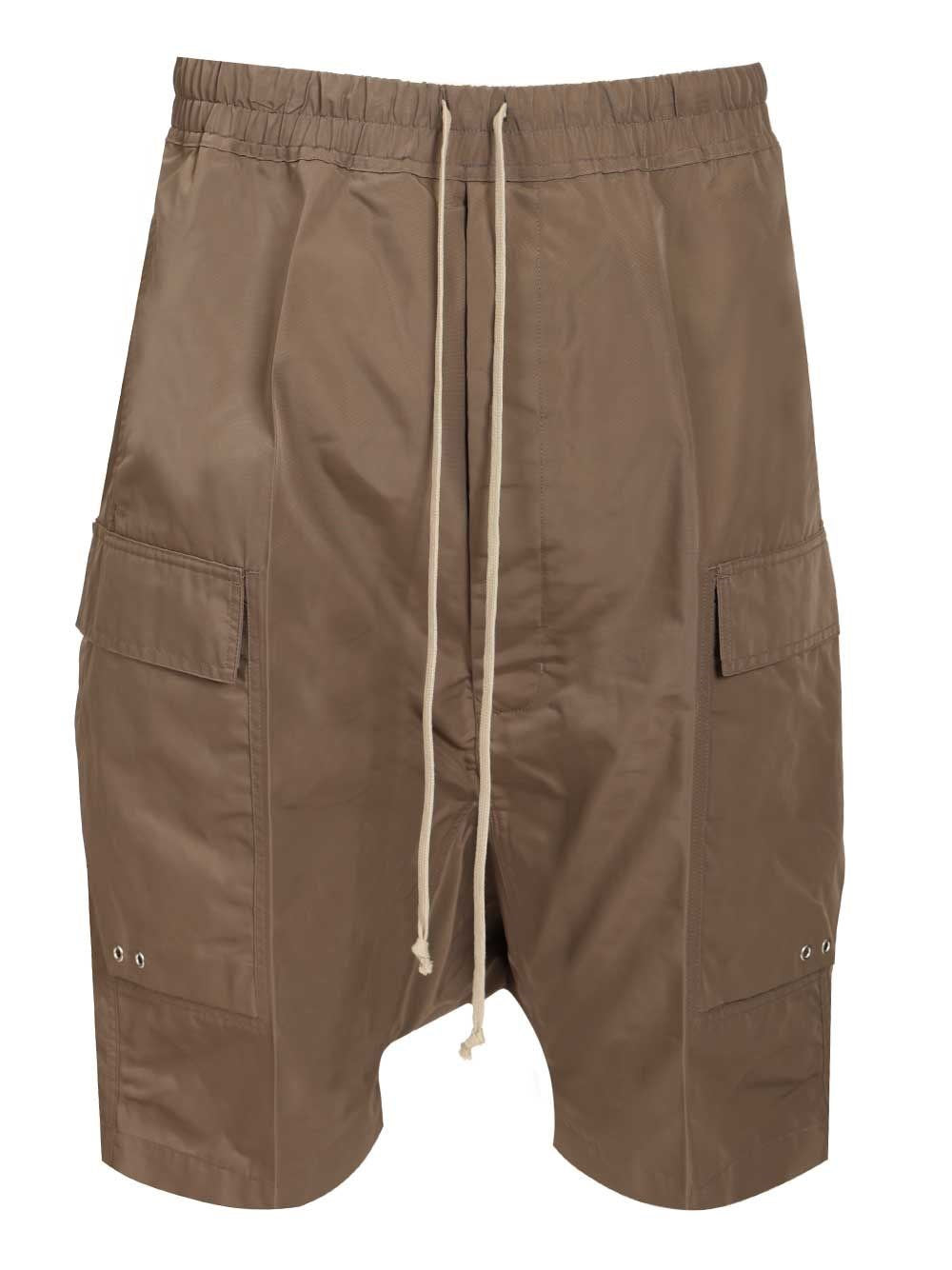 Rick Owens Men Cargo Shorts Pods RICK OWENS