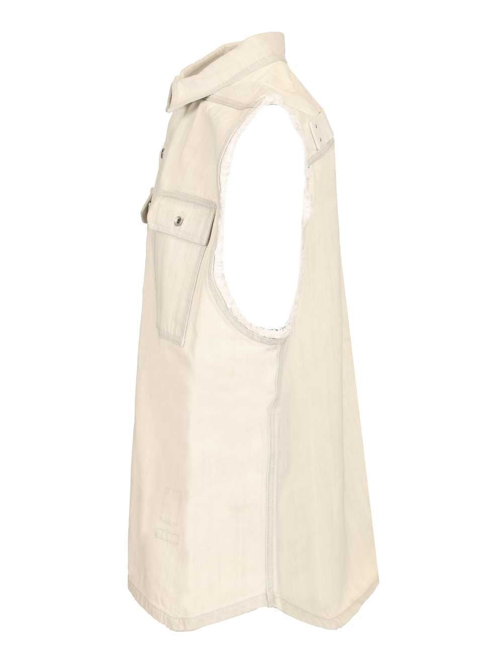 Rick Owens Drkshdw Men Jumbo Tommy Sleeveless Shirt RICK OWENS