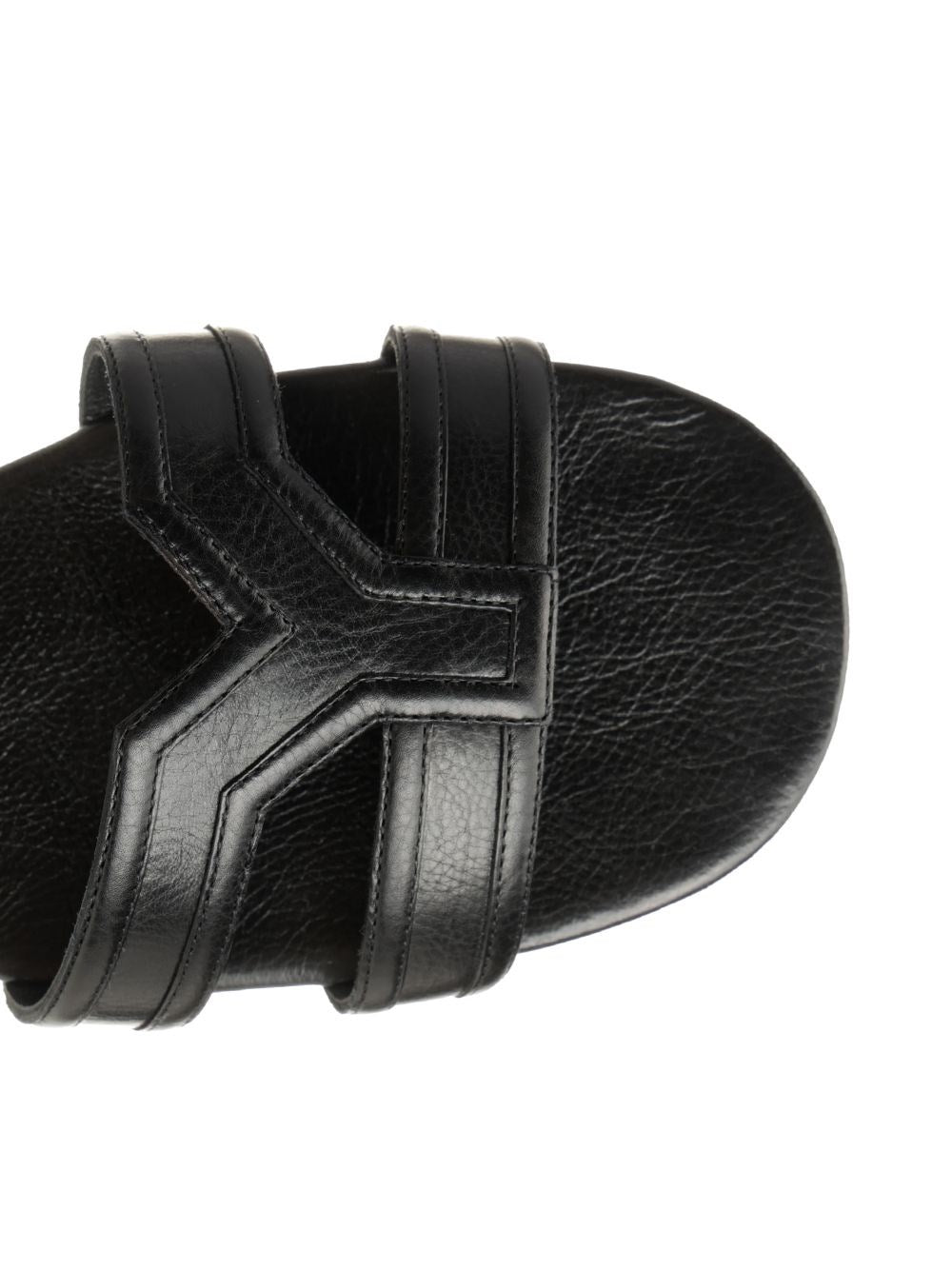 Saint Laurent Women Mabrouka Leather Sandals SAINT LAURENT
