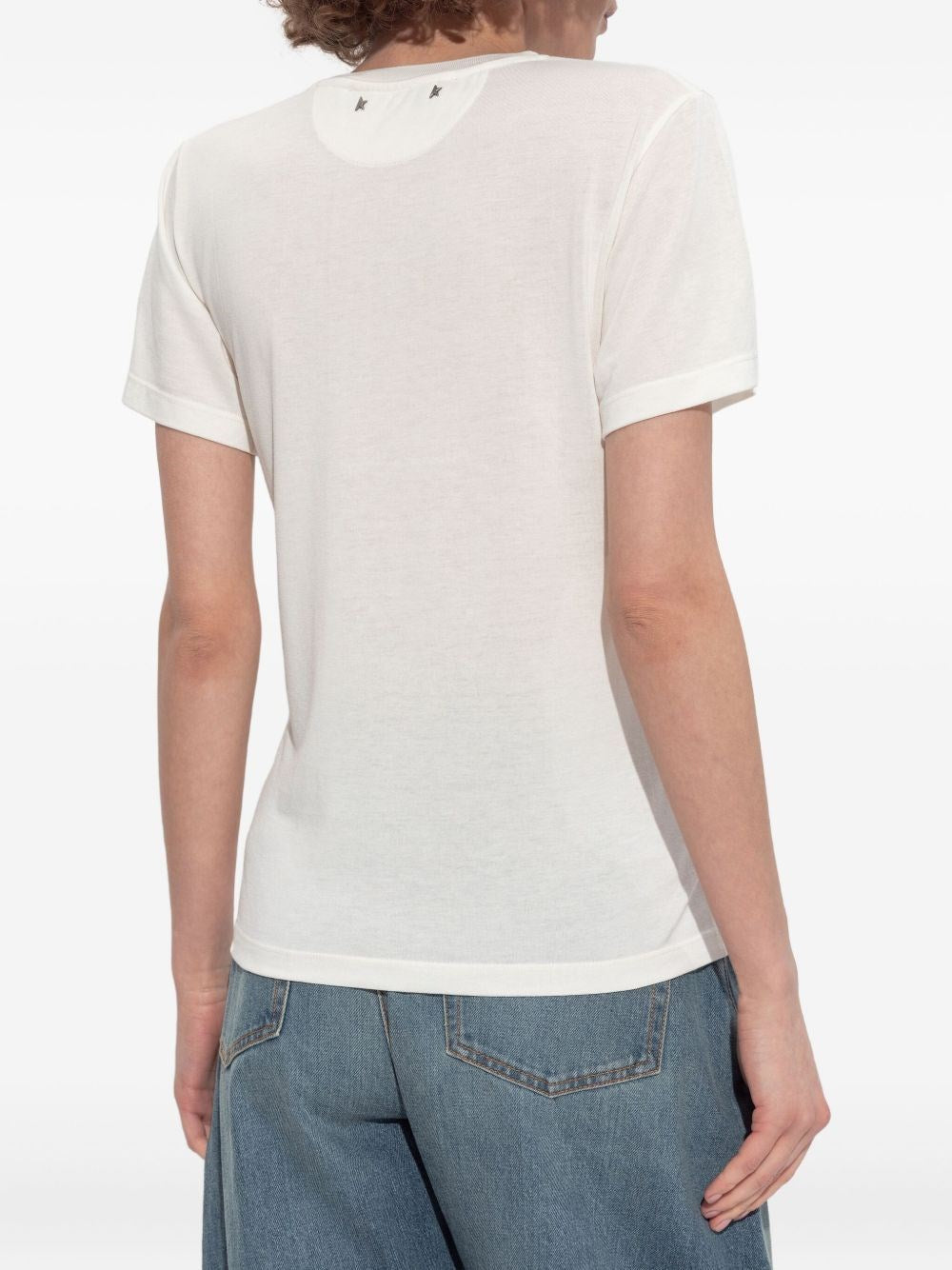 Golden Goose Women Crew Neck Jersey T-Shirt GOLDEN GOOSE