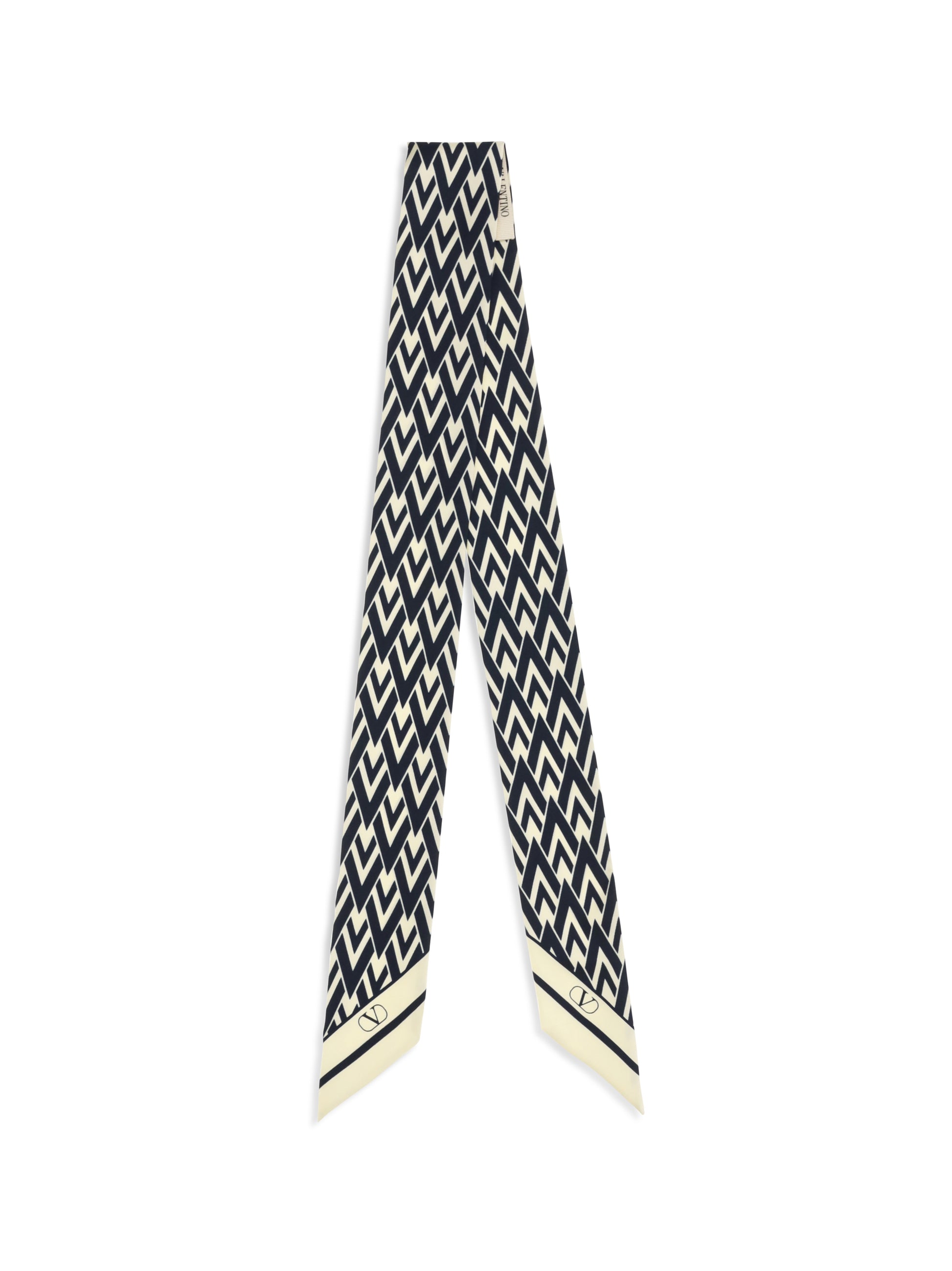 Valentino Garavani Women Twill Tout La V Scarf VALENTINO GARAVANI