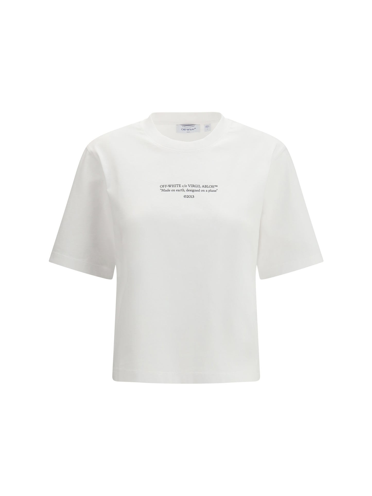 Off-White Women Made On Earth, Designed On A Plane T-Shirt OFF-WHITE