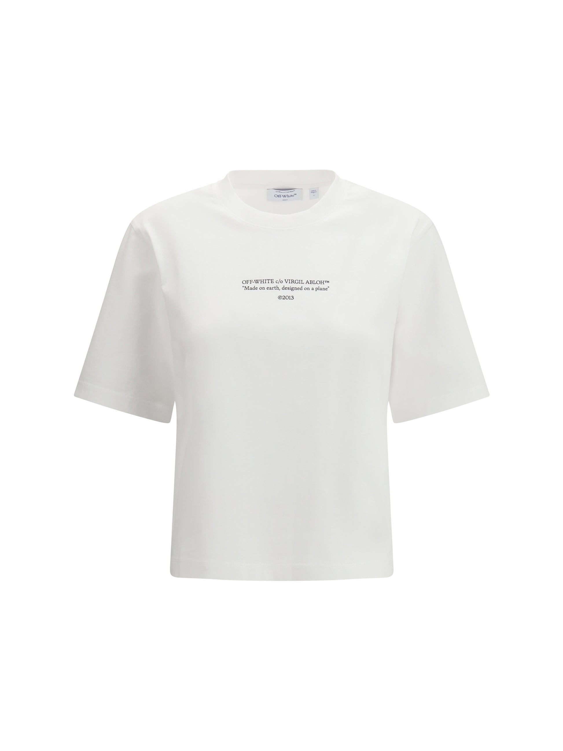 Off-White Women Made On Earth, Designed On A Plane T-Shirt OFF-WHITE