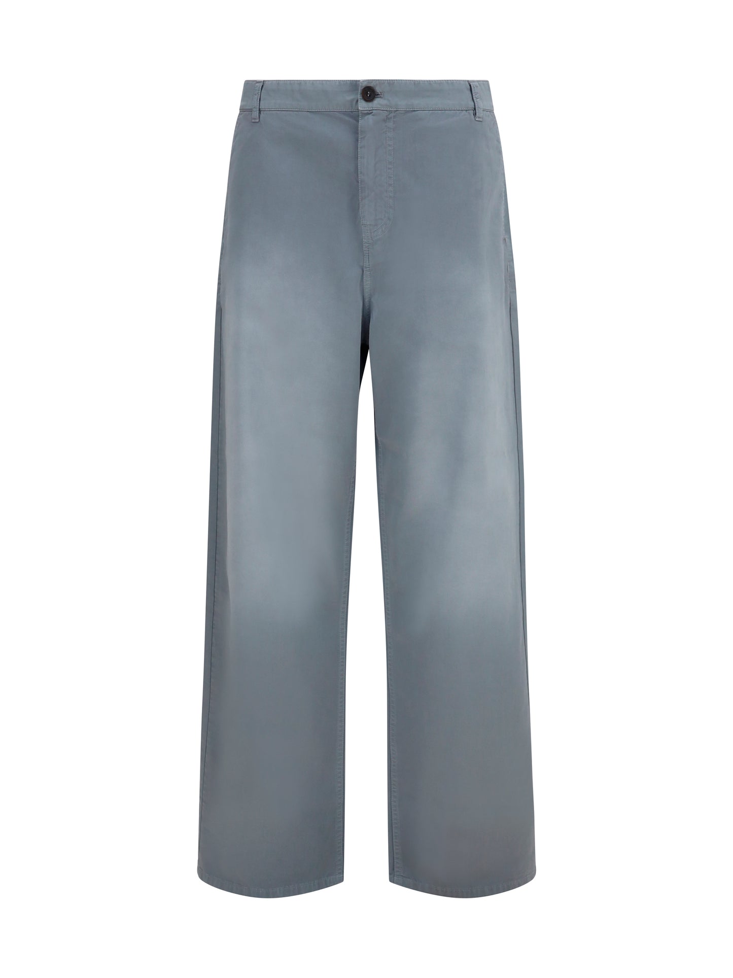 Miu Miu Women Garment-Dyed Wide-Leg Pants MIU MIU