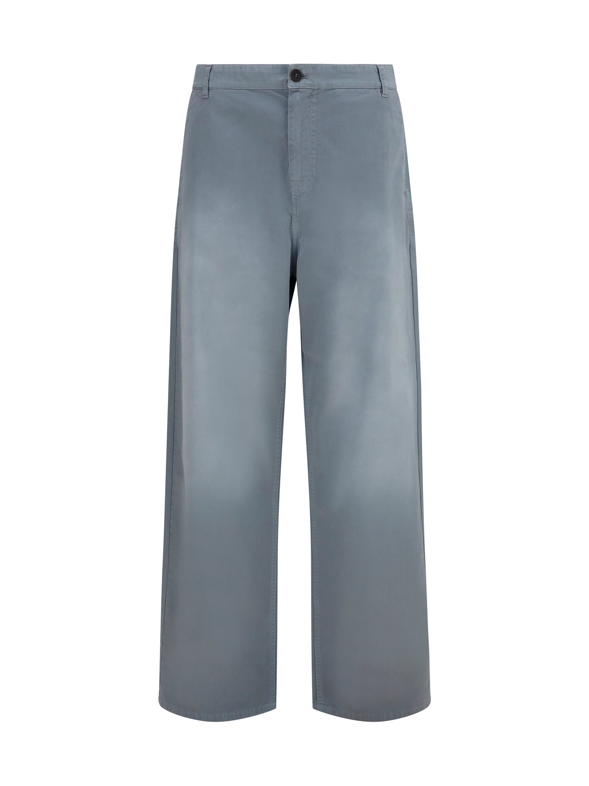 Miu Miu Women Garment-Dyed Wide-Leg Pants MIU MIU