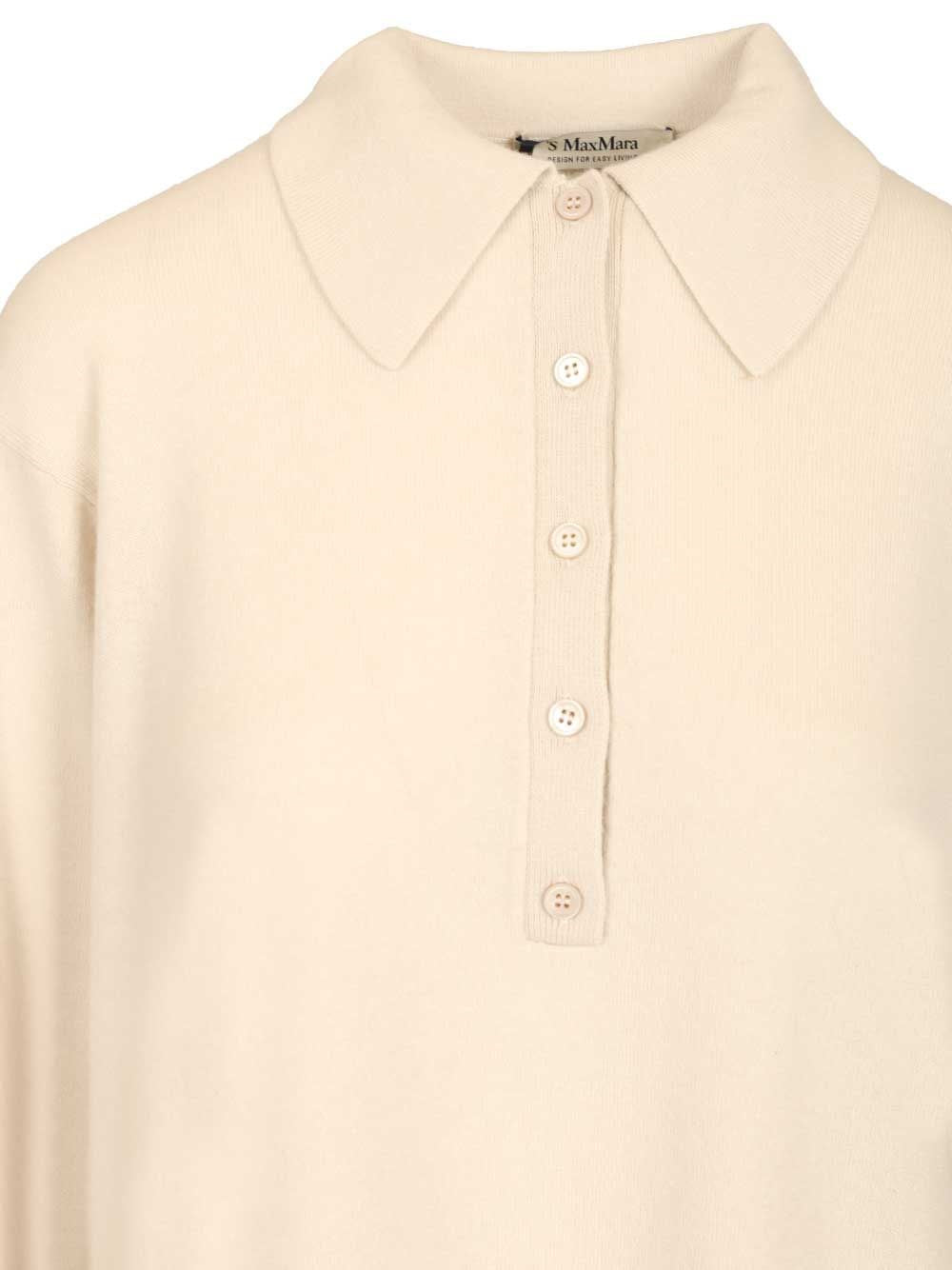 'S Max Mara Women Frisia Wool Polo Shirt S MAX MARA