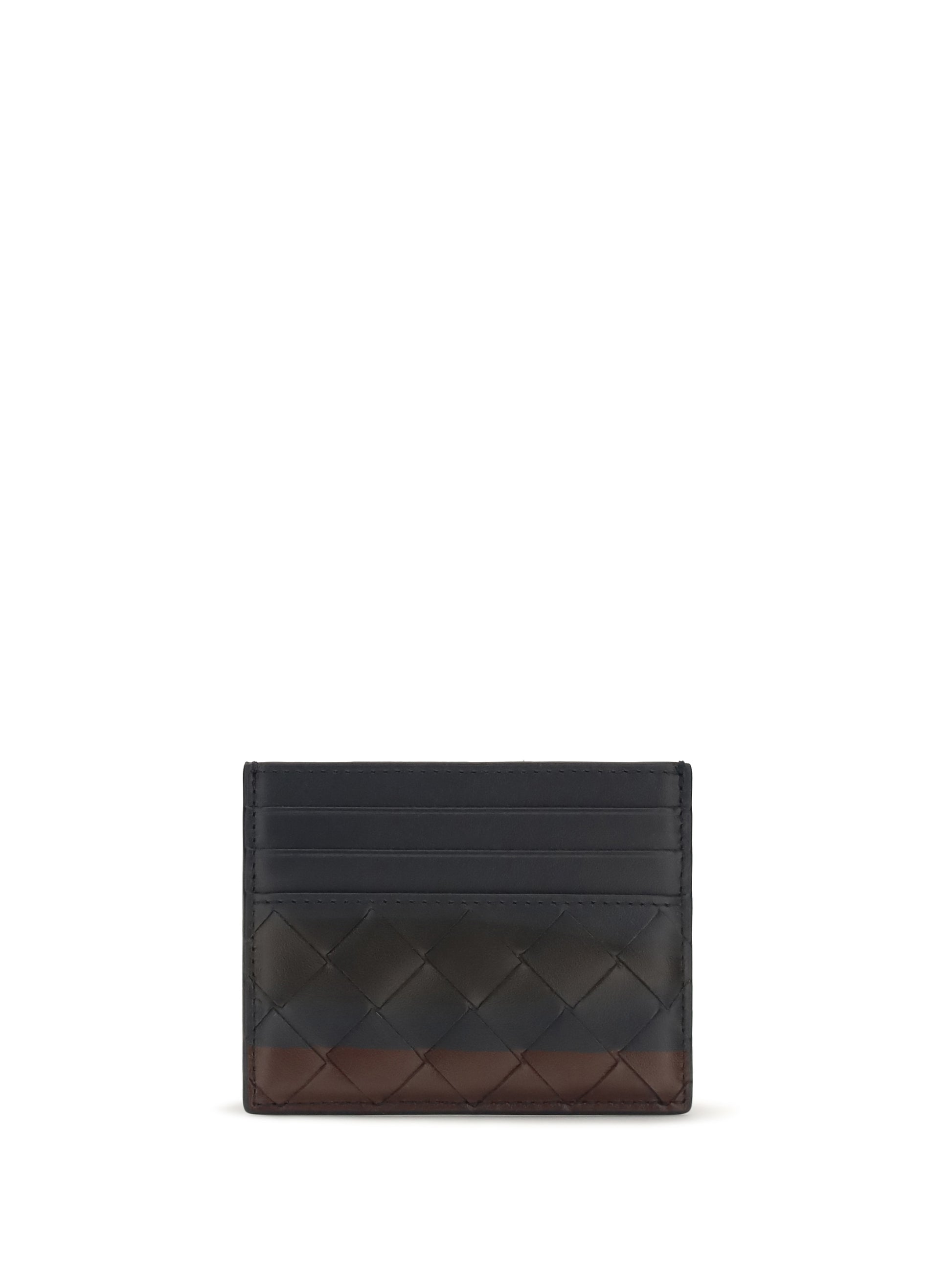 Bottega Veneta Men Intrecciato Leather Card Holder BOTTEGA VENETA