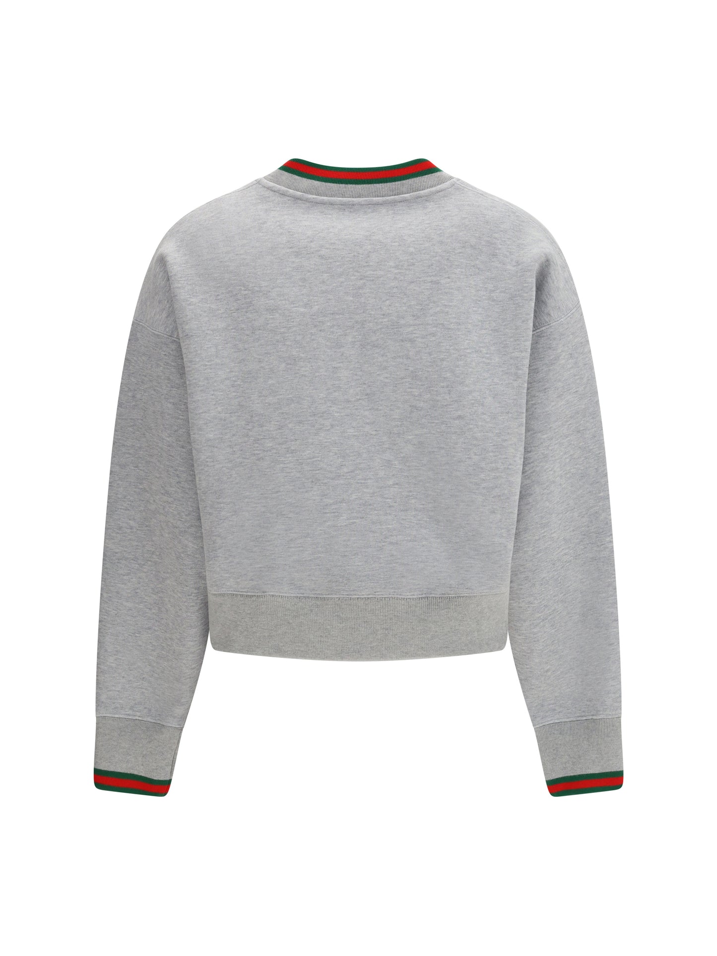 Gucci Women Web Cotton Jersey Sweatshirt GUCCI