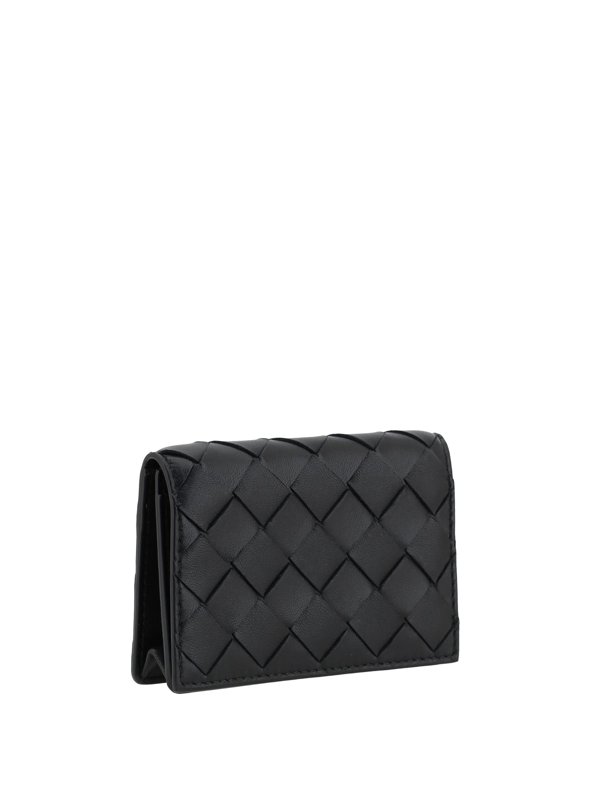 Bottega Veneta Women Leather Card Holder BOTTEGA VENETA