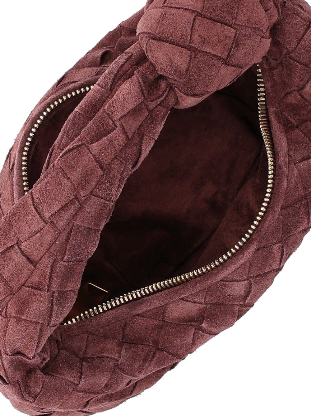 Bottega Veneta Women Deep Mahogany "Jodie" Mini Handbg BOTTEGA VENETA
