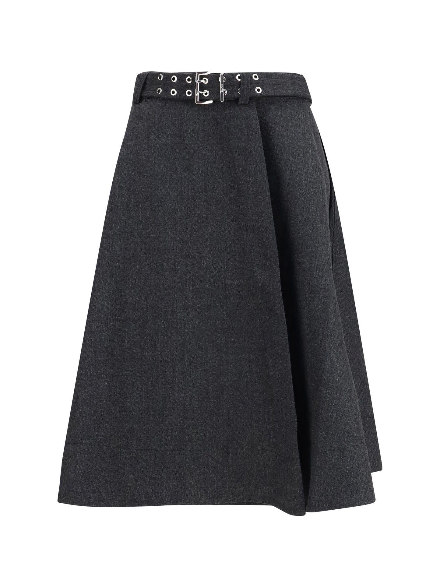 Ganni Women Wool Wrap Skirt GANNI