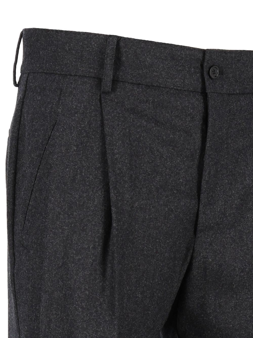Dolce & Gabbana Men Virgin Wool Trousers DOLCE & GABBANA
