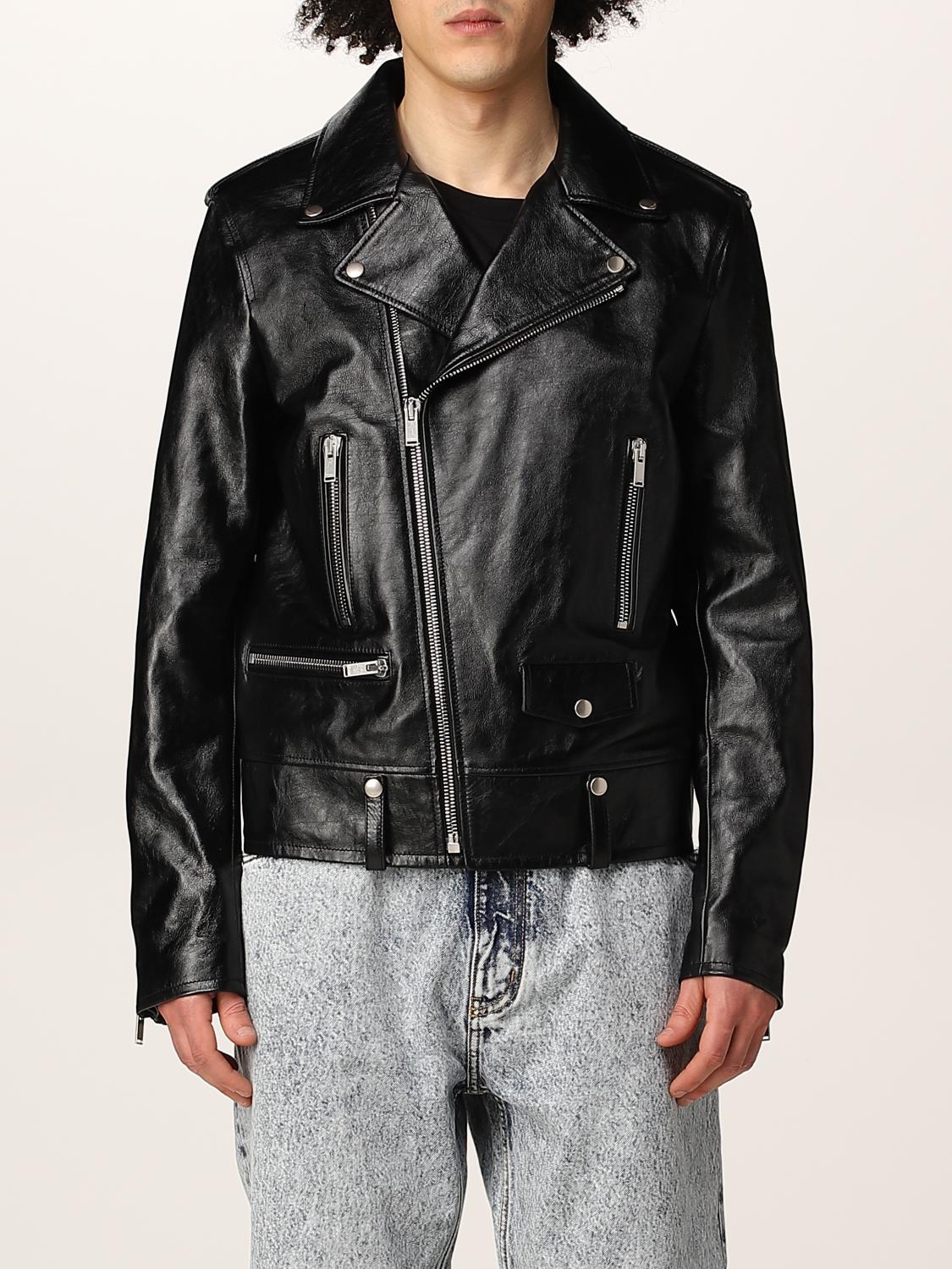 Saint Laurent Jacket Men Black SAINT LAURENT