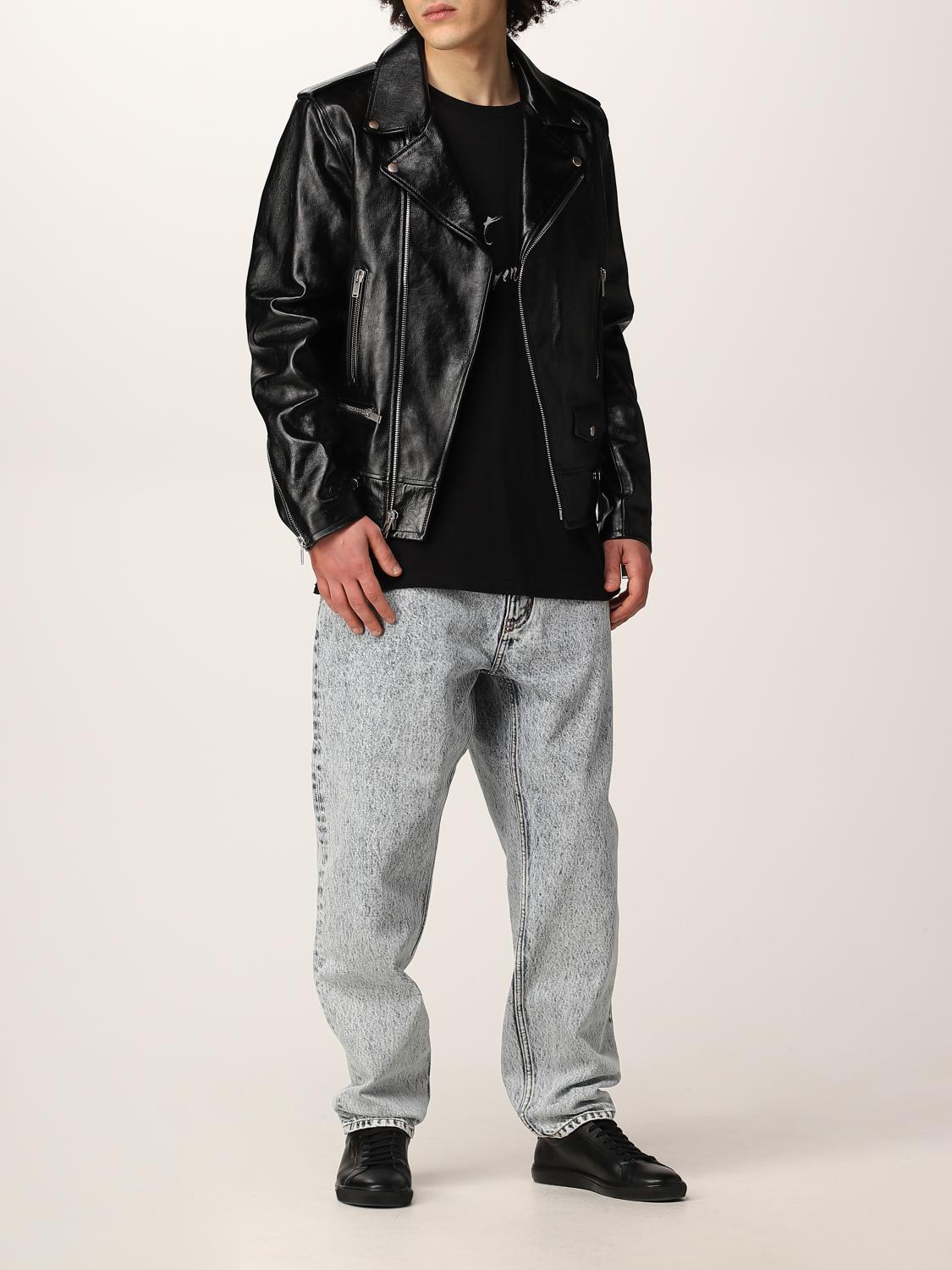 Saint Laurent Jacket Men Black SAINT LAURENT