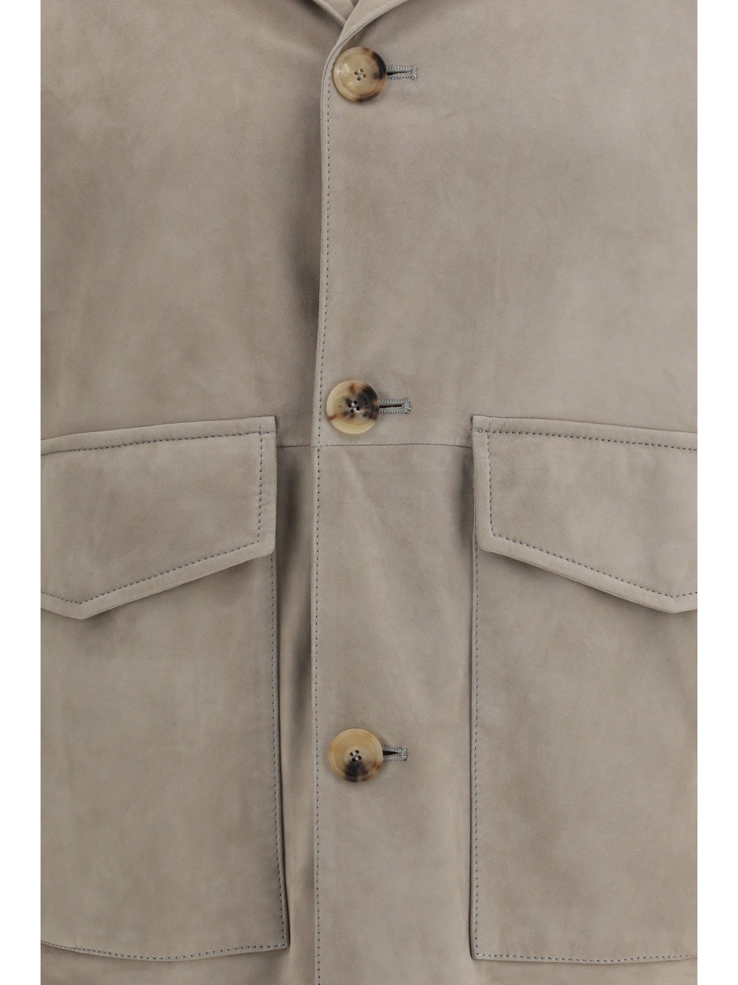 Brunello Cucinelli Men Suede Jacket BRUNELLO CUCINELLI