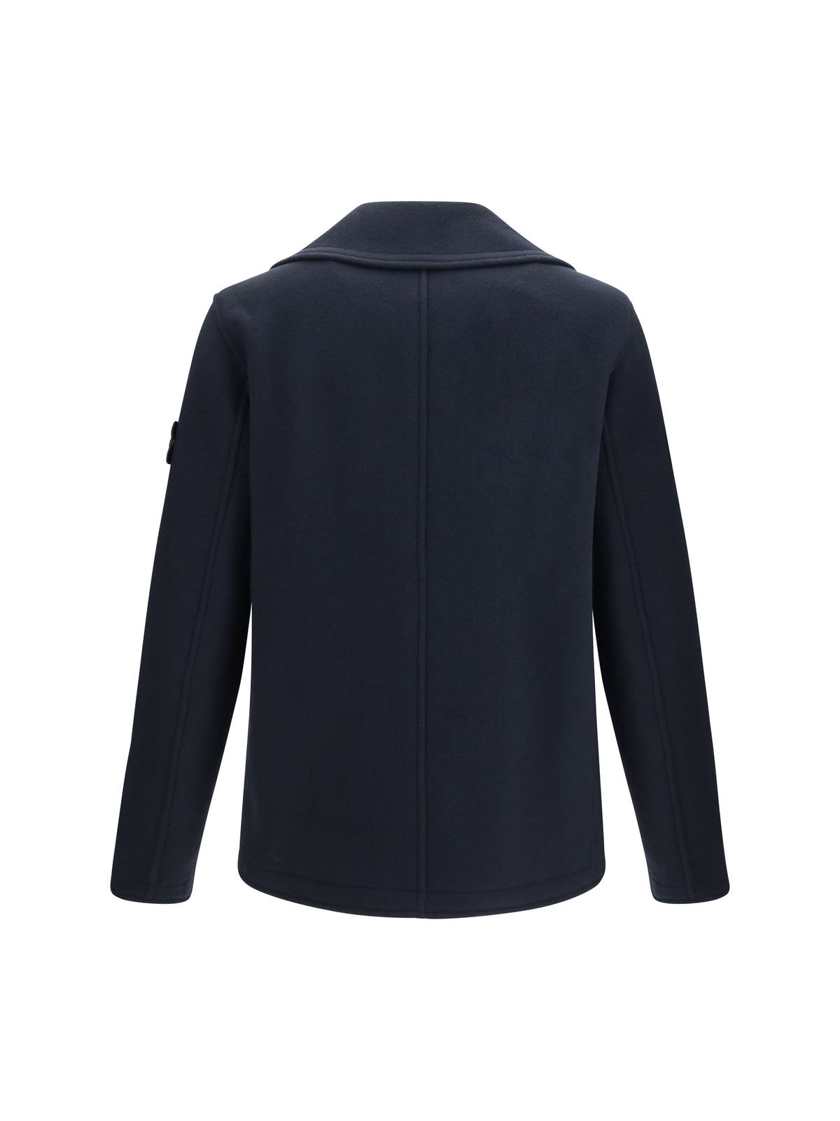 Stone Island Men Double-Breasted Wool And Cashmere Jacket STONE ISLAND