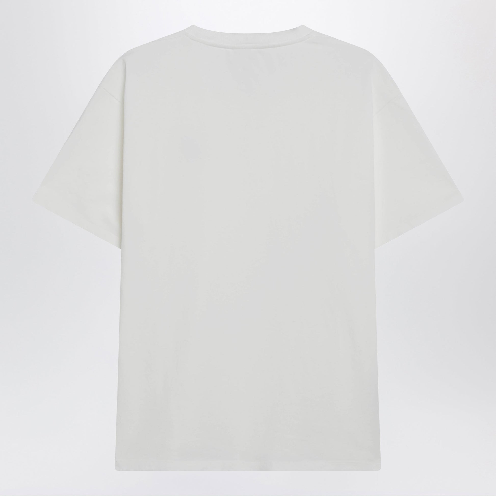 Prada White Garment-Dyed Jersey T-Shirt Women PRADA