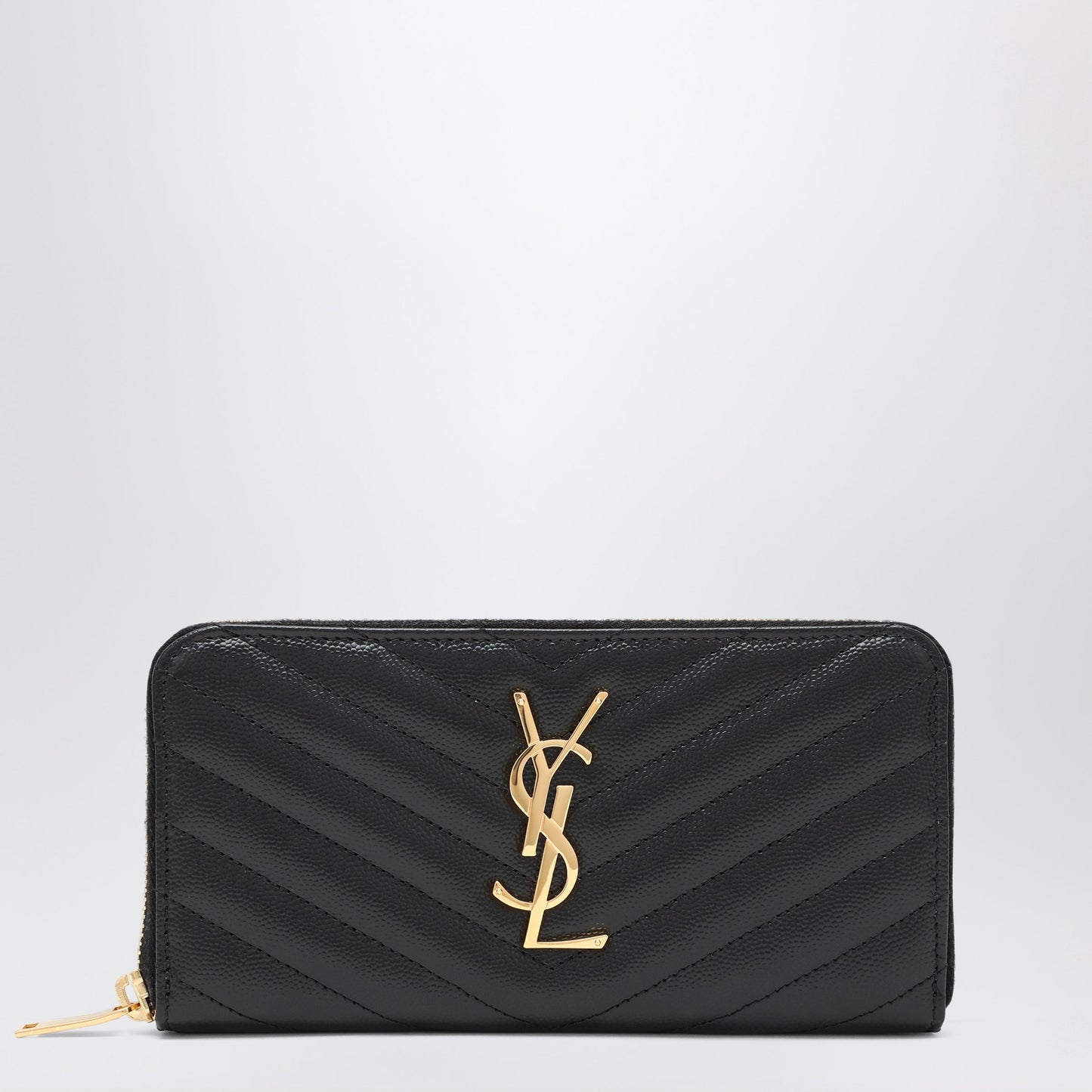 Saint Laurent Black Cassandre Matelasse Wallet Women SAINT LAURENT