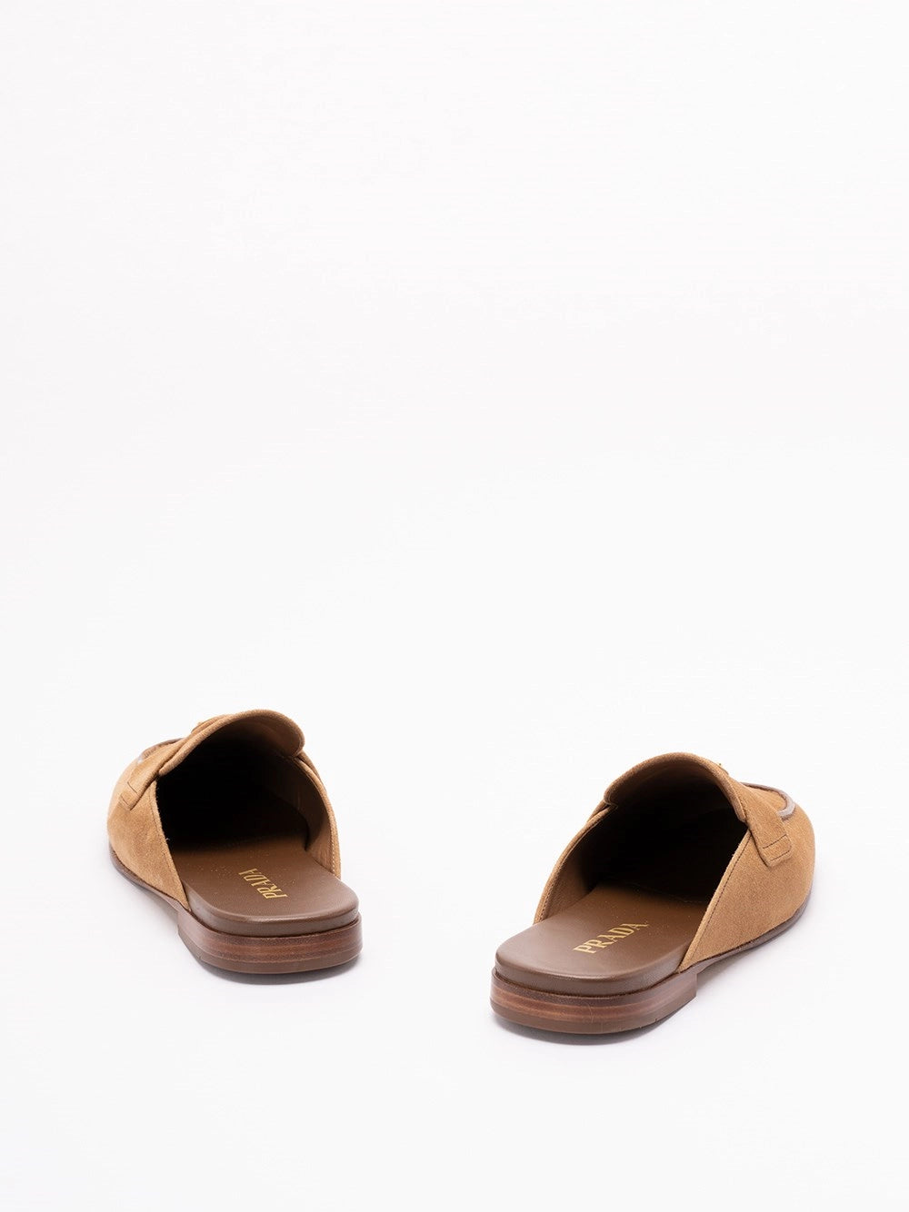 Prada Women Suede Slippers PRADA
