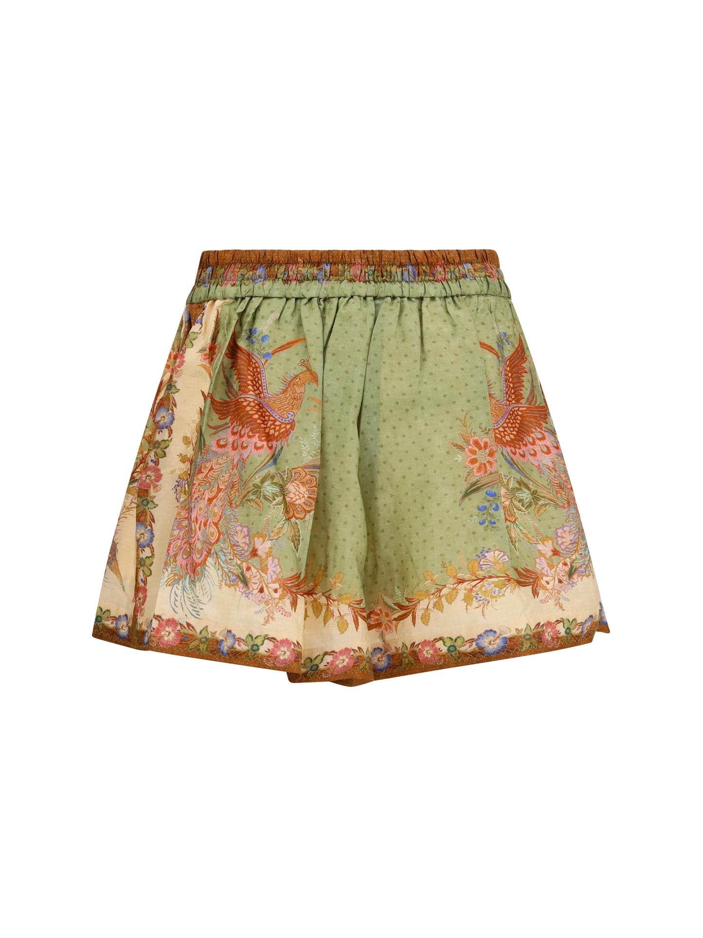 Zimmermann Women Indra Relaxed Silk Drawstring Shorts ZIMMERMANN