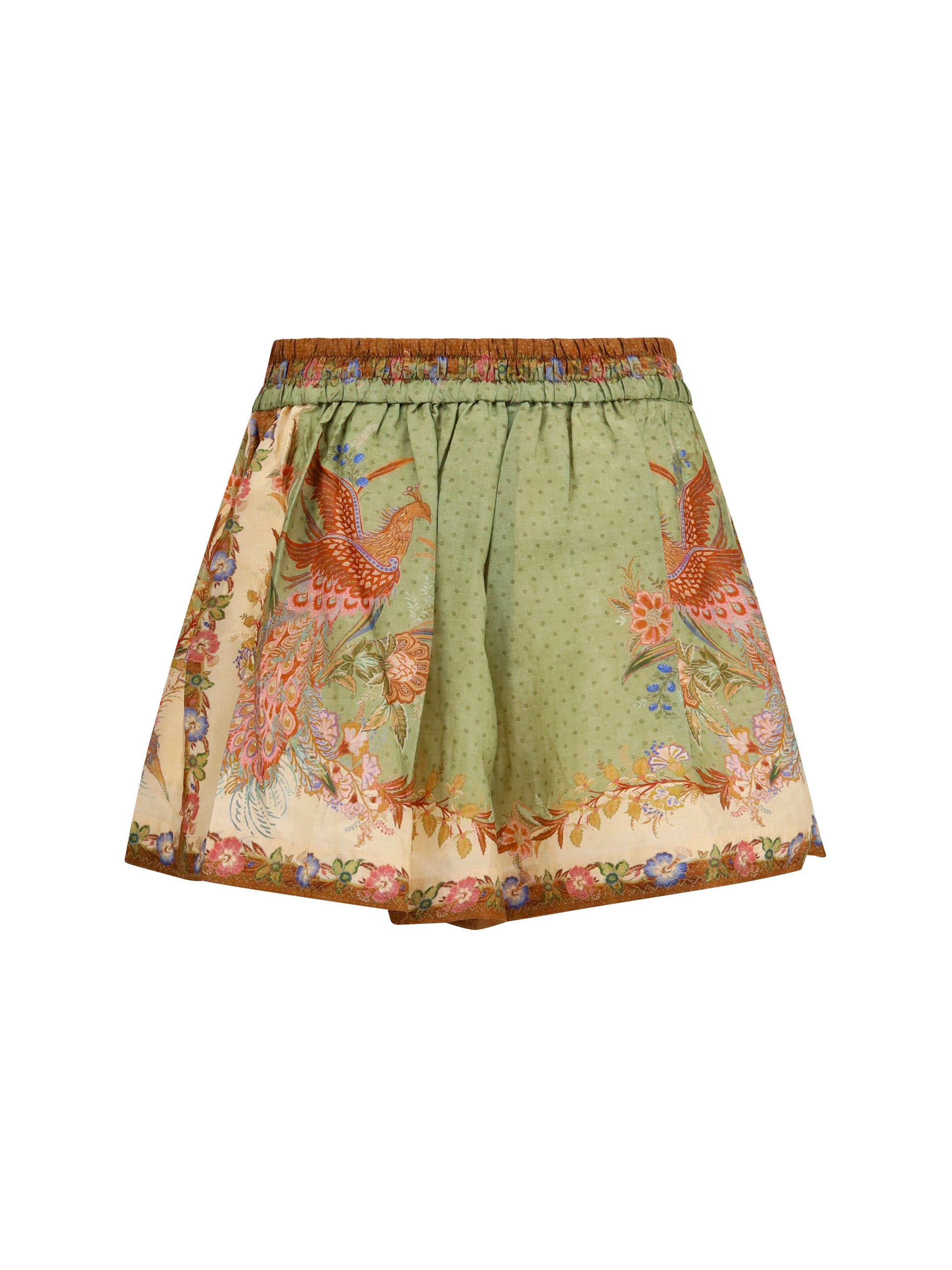 Zimmermann Women Indra Relaxed Silk Drawstring Shorts ZIMMERMANN