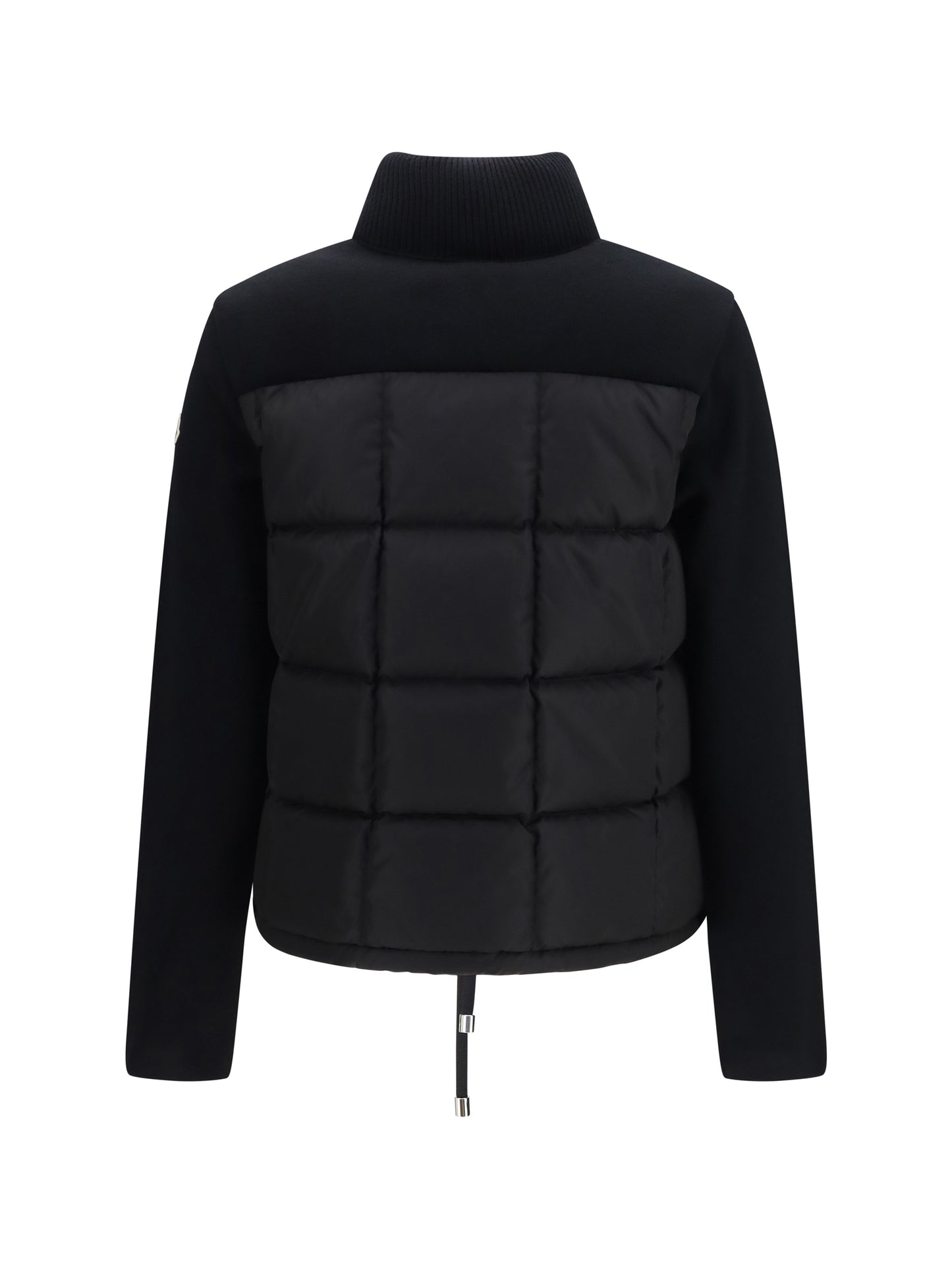 Moncler Women Quilted Wool Padded Cardigan With Zip MONCLER
