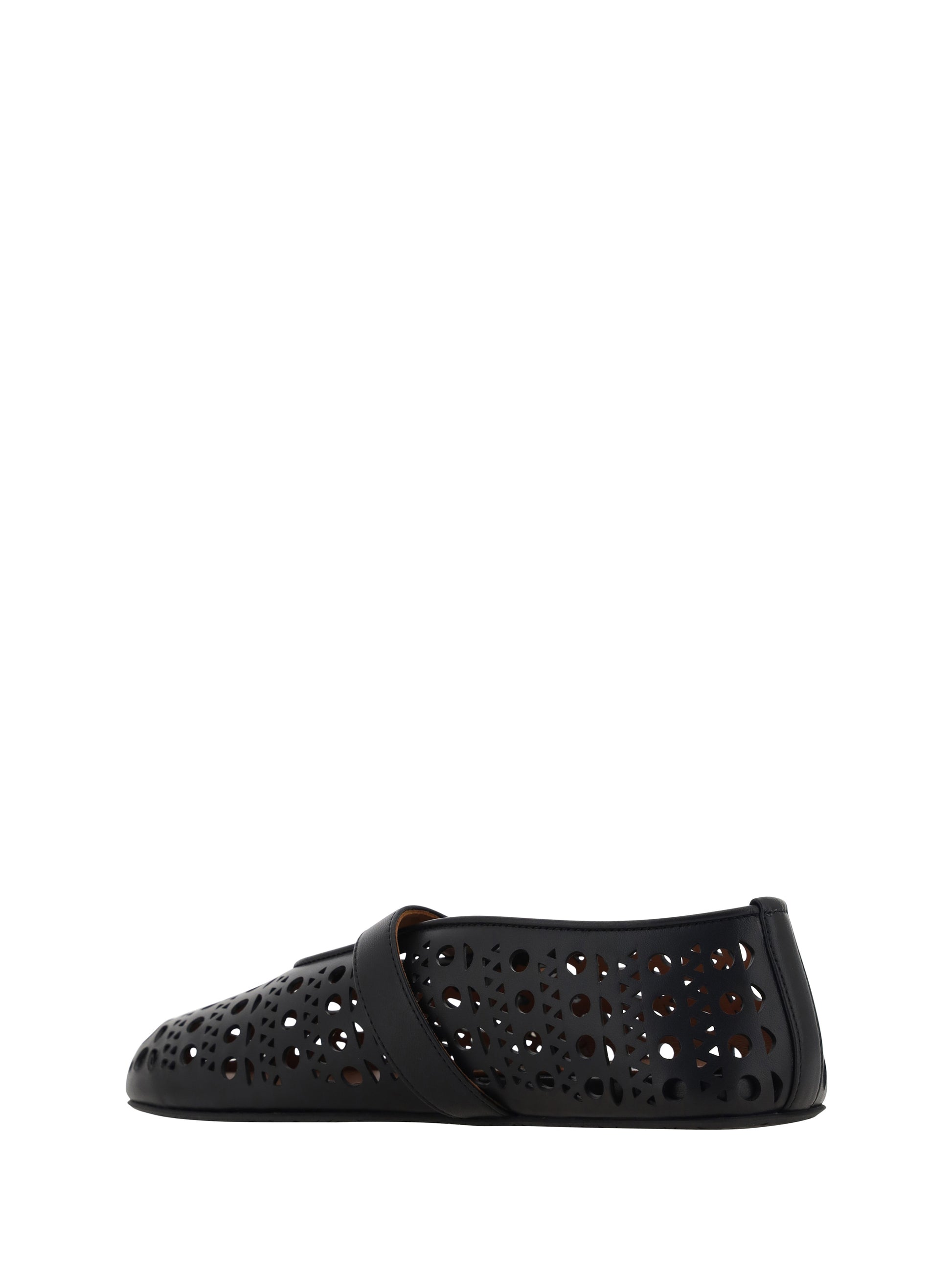 Alaïa Women Leather Ballerinas ALAIA