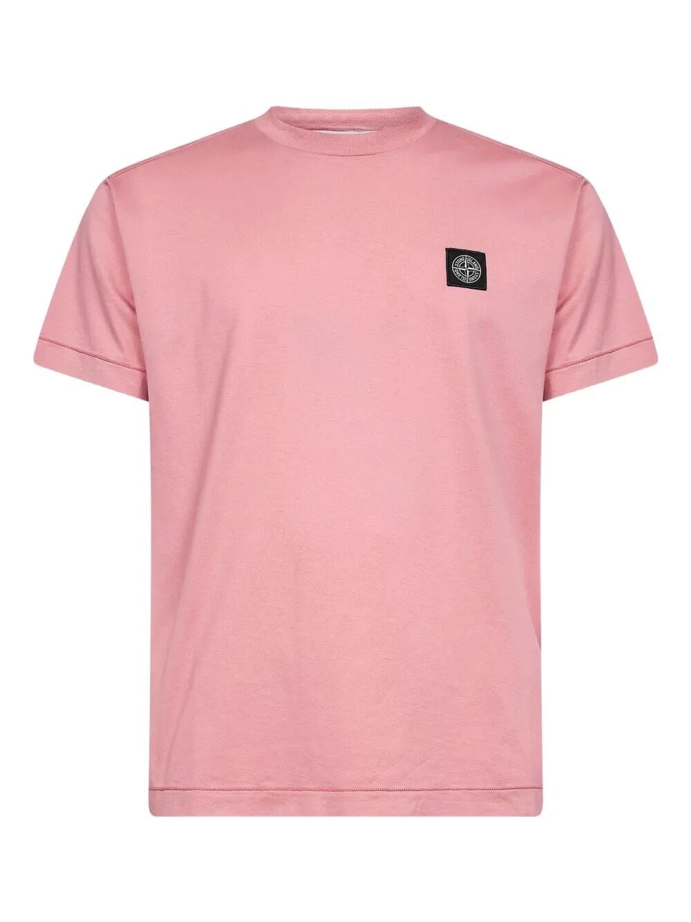 Stone Island Men Cotton Jersey Garment Dyed T-Shirt STONE ISLAND
