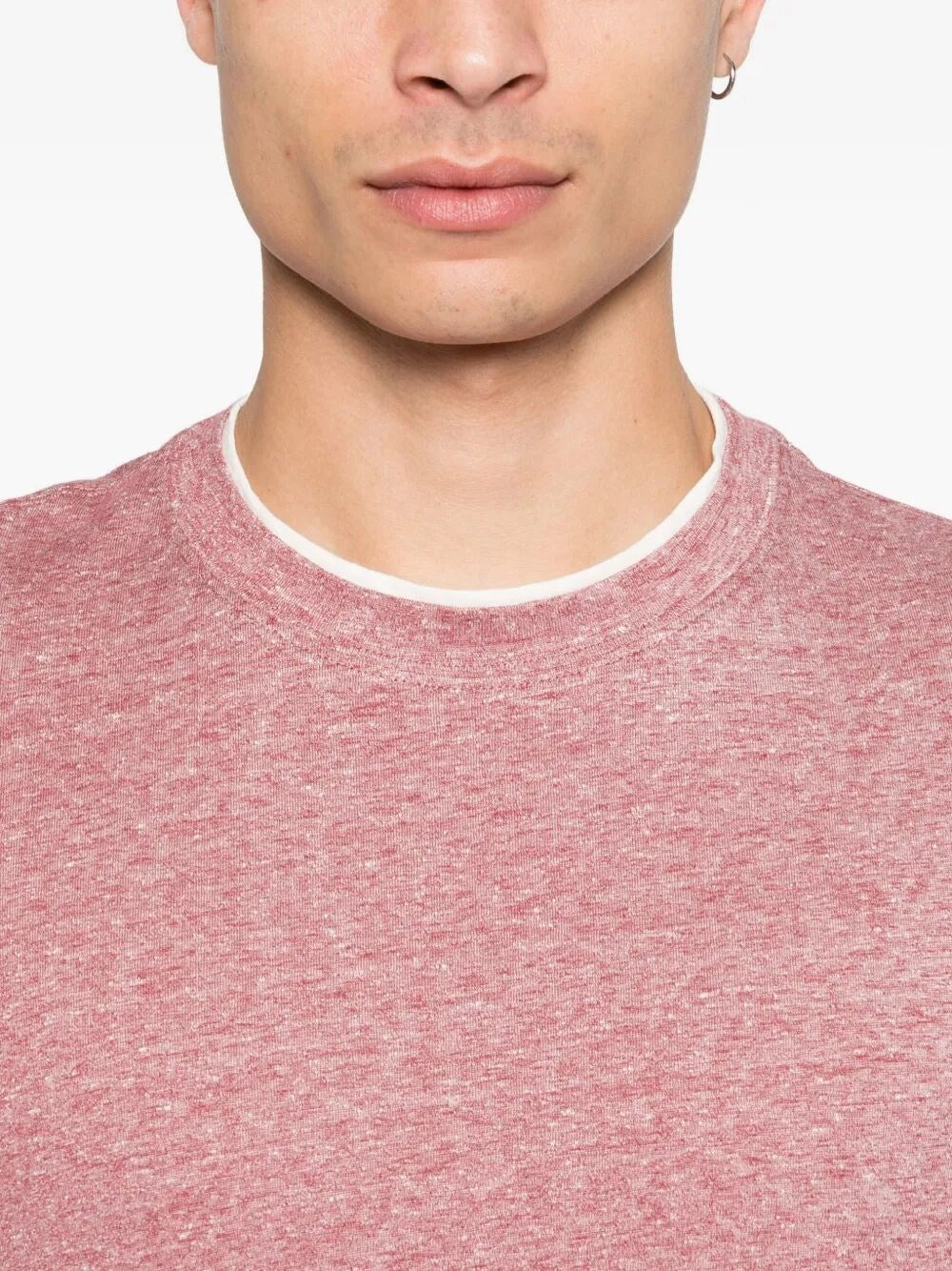 Brunello Cucinelli Men T-Shirt With Faux-Layering BRUNELLO CUCINELLI