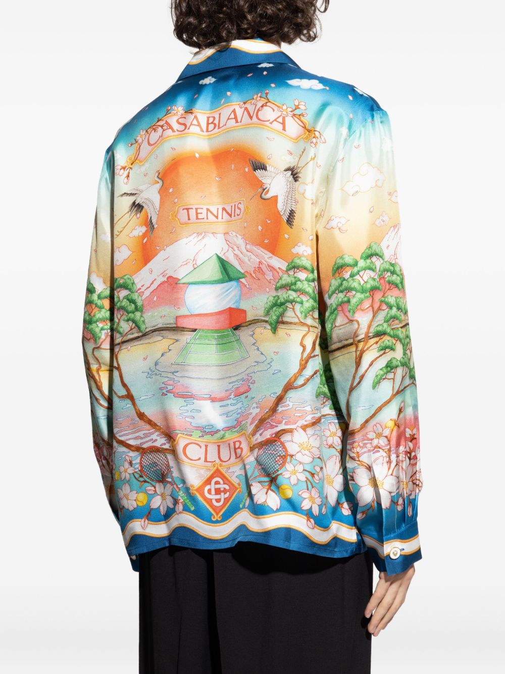 Casablanca Men Silk Shirt CASABLANCA