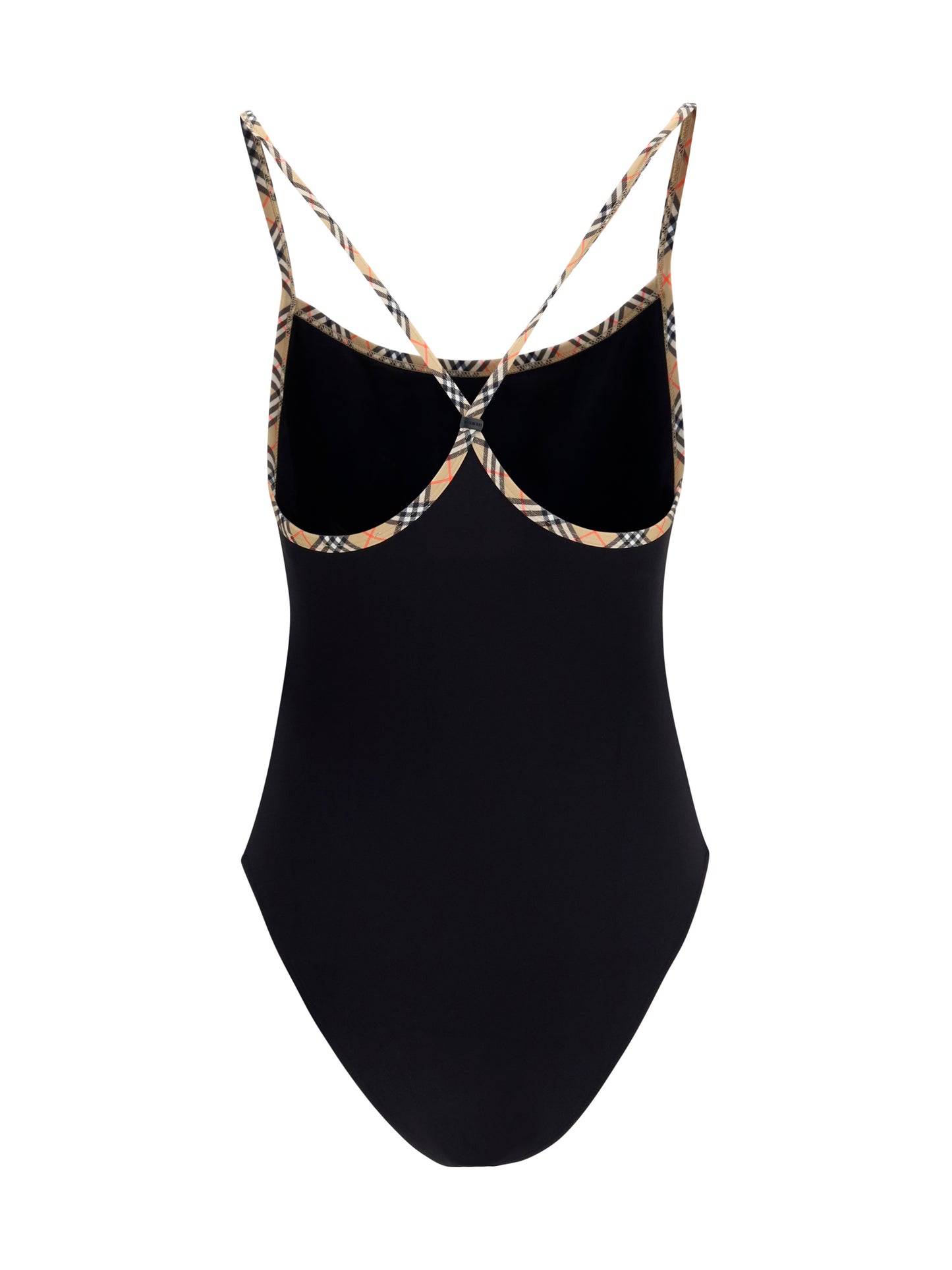 Burberry Women Check Trim Swimsuit BURBERRY