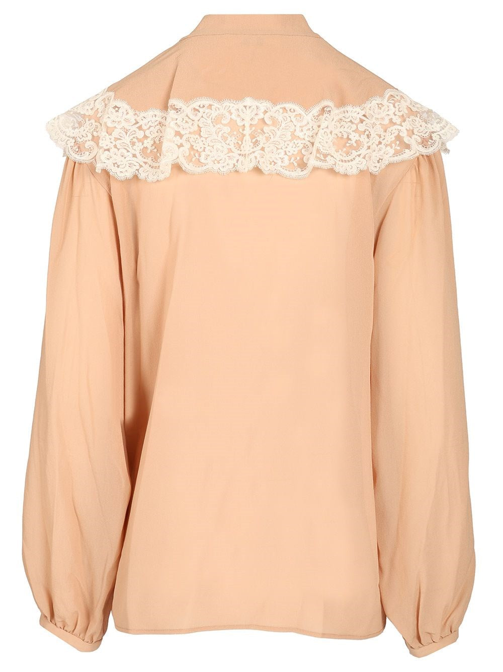 Chloe' Women Shirt With Laces CHLOE
