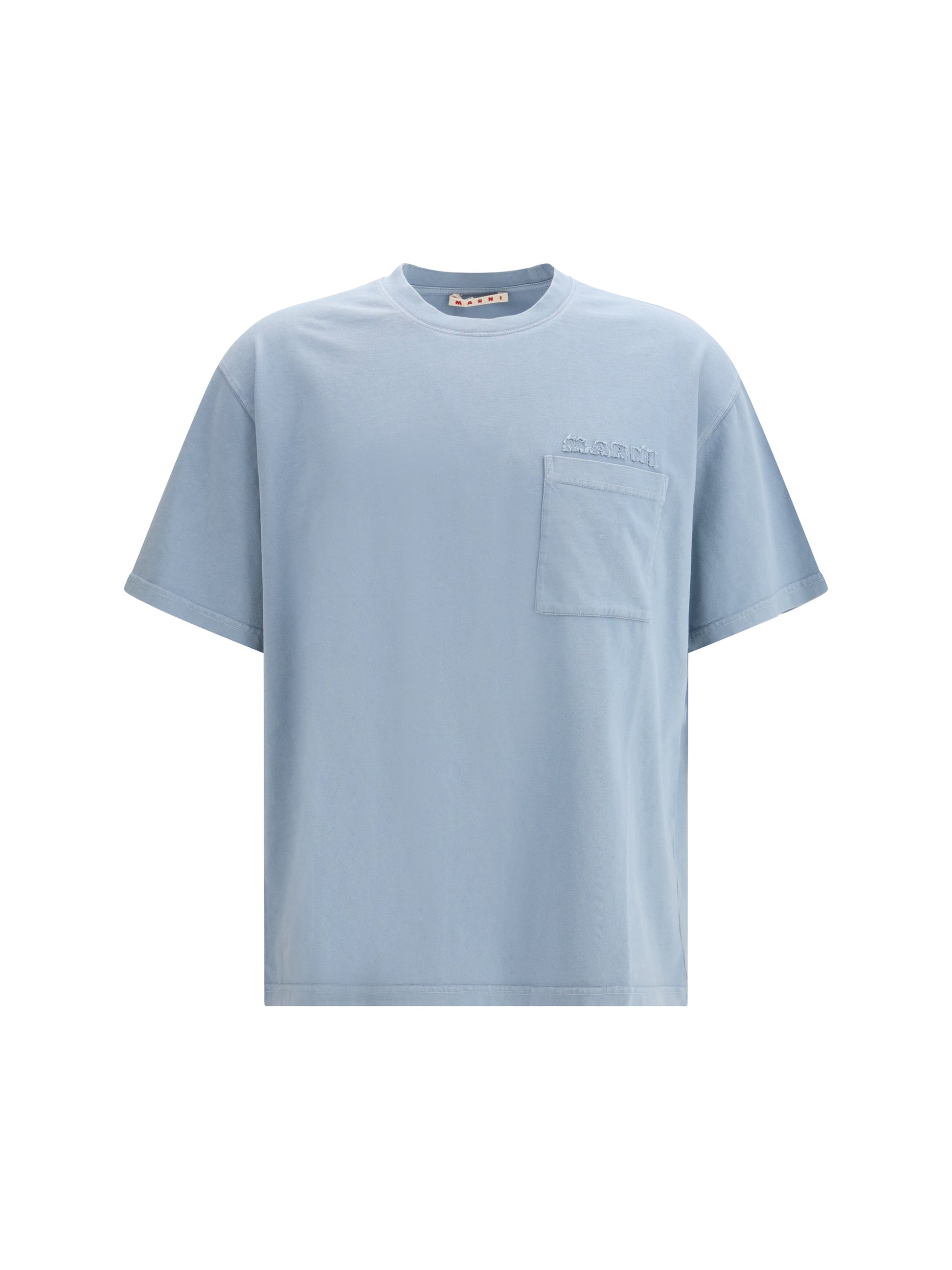 Marni Men Cotton Jersey T-Shirt With Chest Pocket MARNI