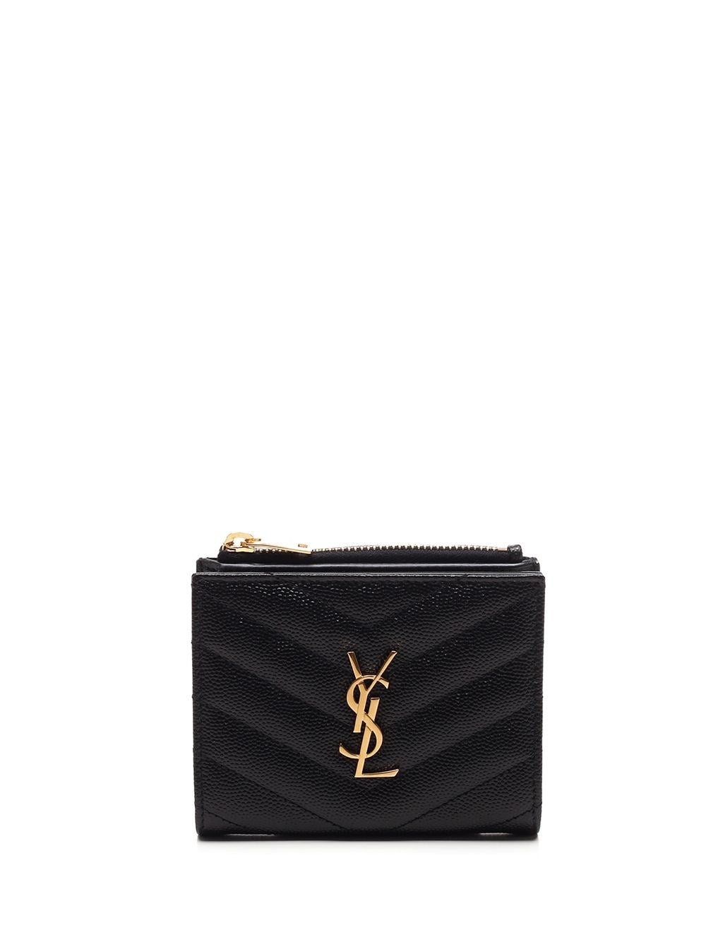 Saint Laurent Women "Cassandre" Bi-Fold Wallet SAINT LAURENT