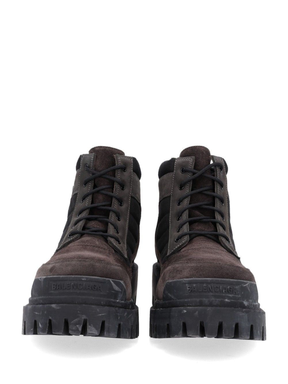 Balenciaga Men Strike Low Combat Boot BALENCIAGA