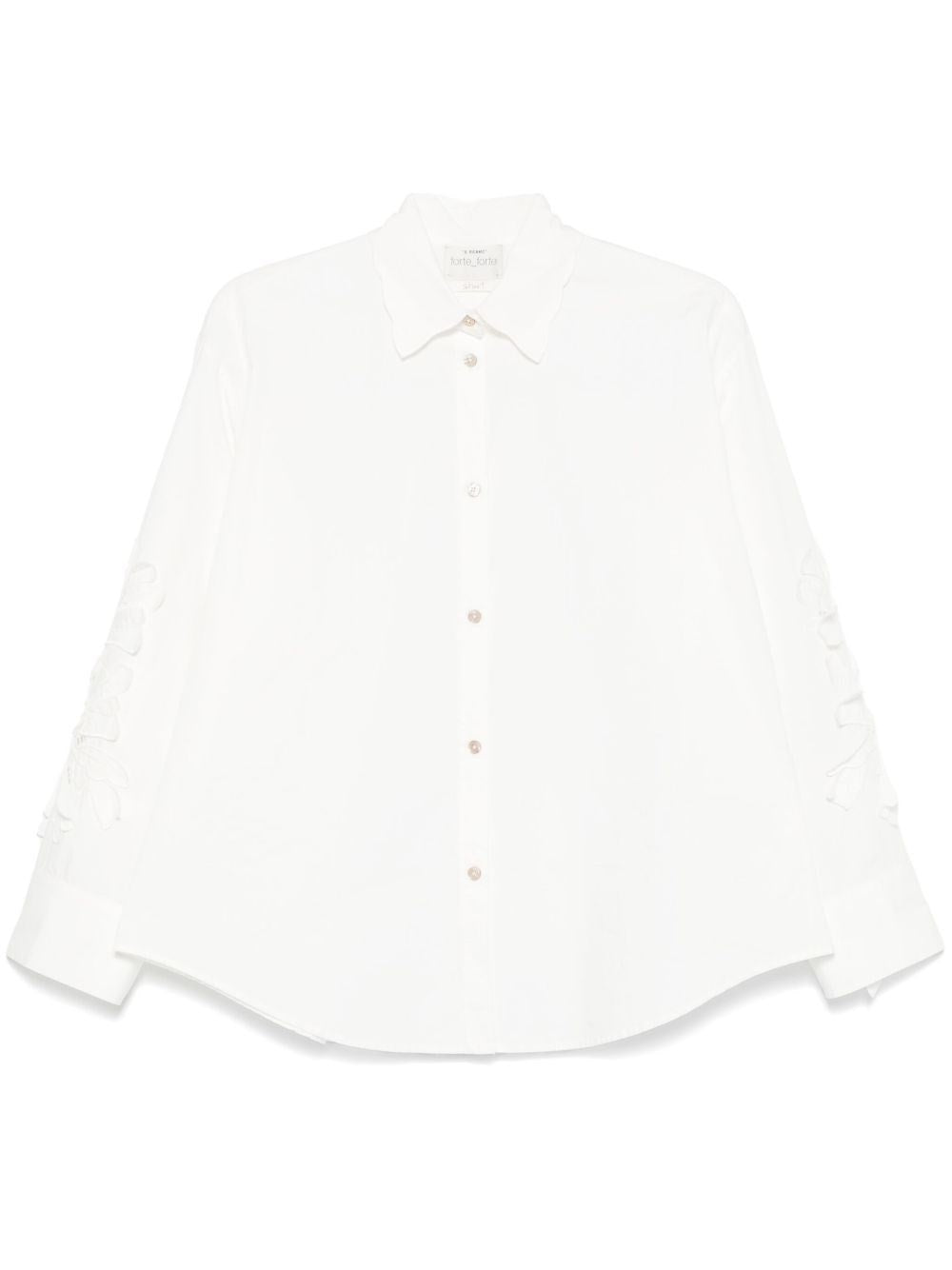 Forte_Forte Women Shirt With Embroidery FORTE FORTE