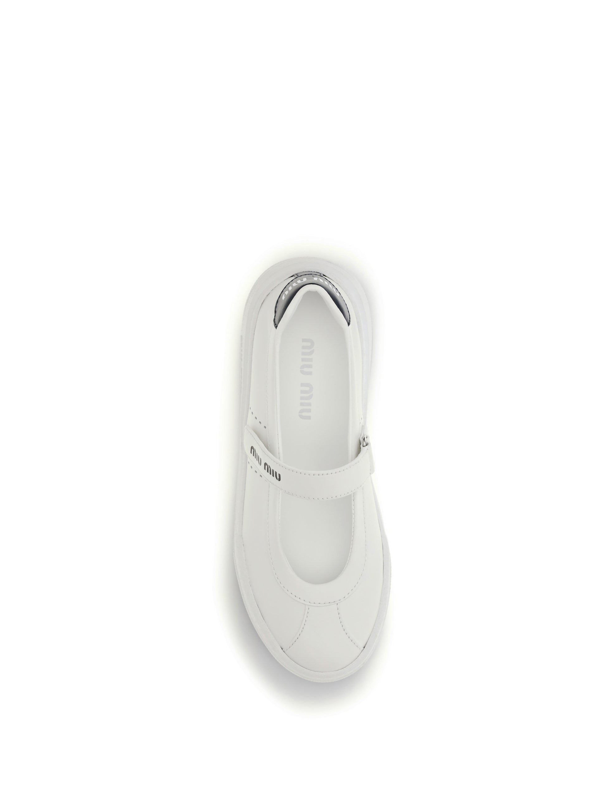Miu Miu Women Leather Ballerinas Sneakers MIU MIU