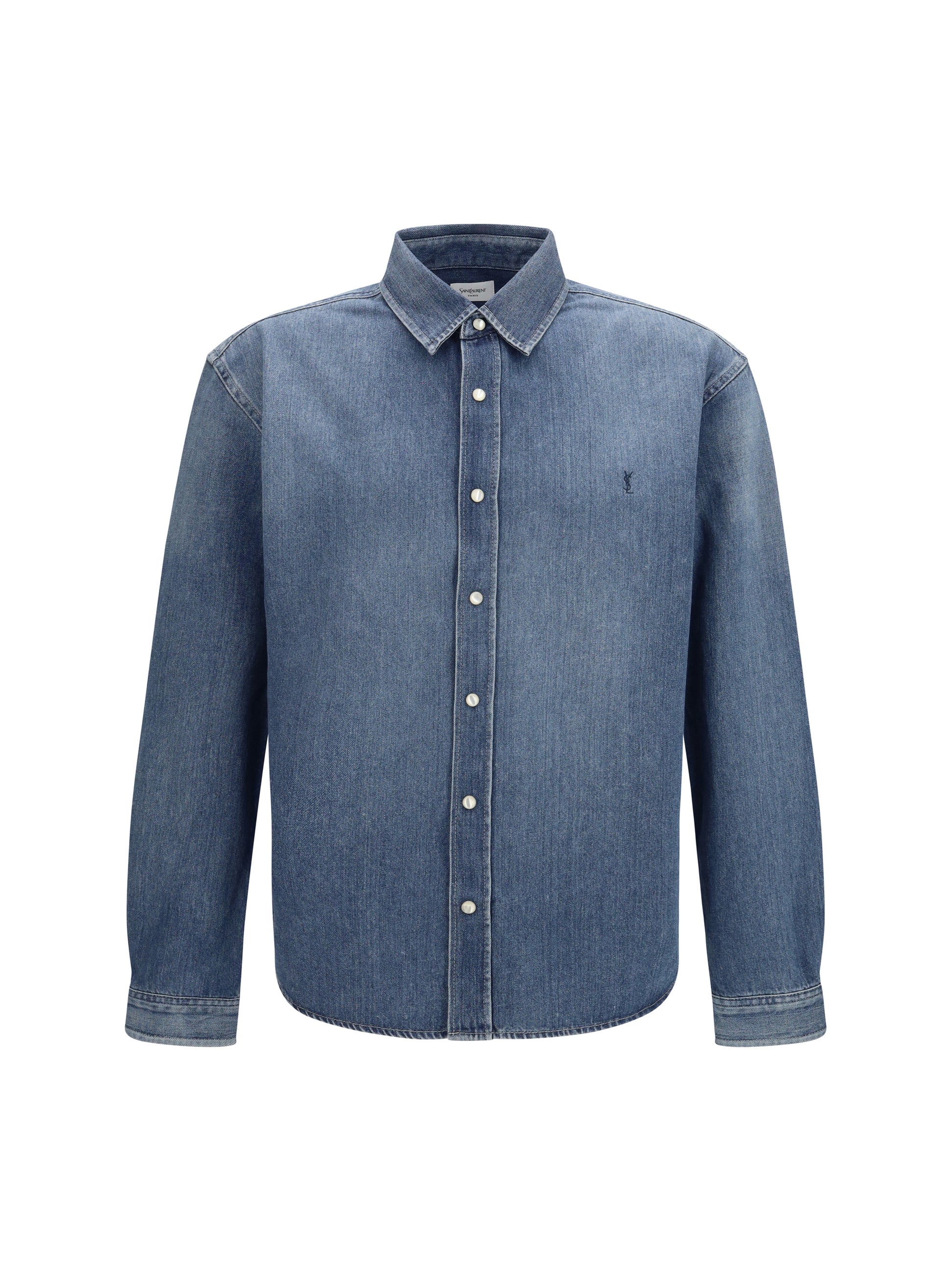 Saint Laurent Men Denim Shirt SAINT LAURENT