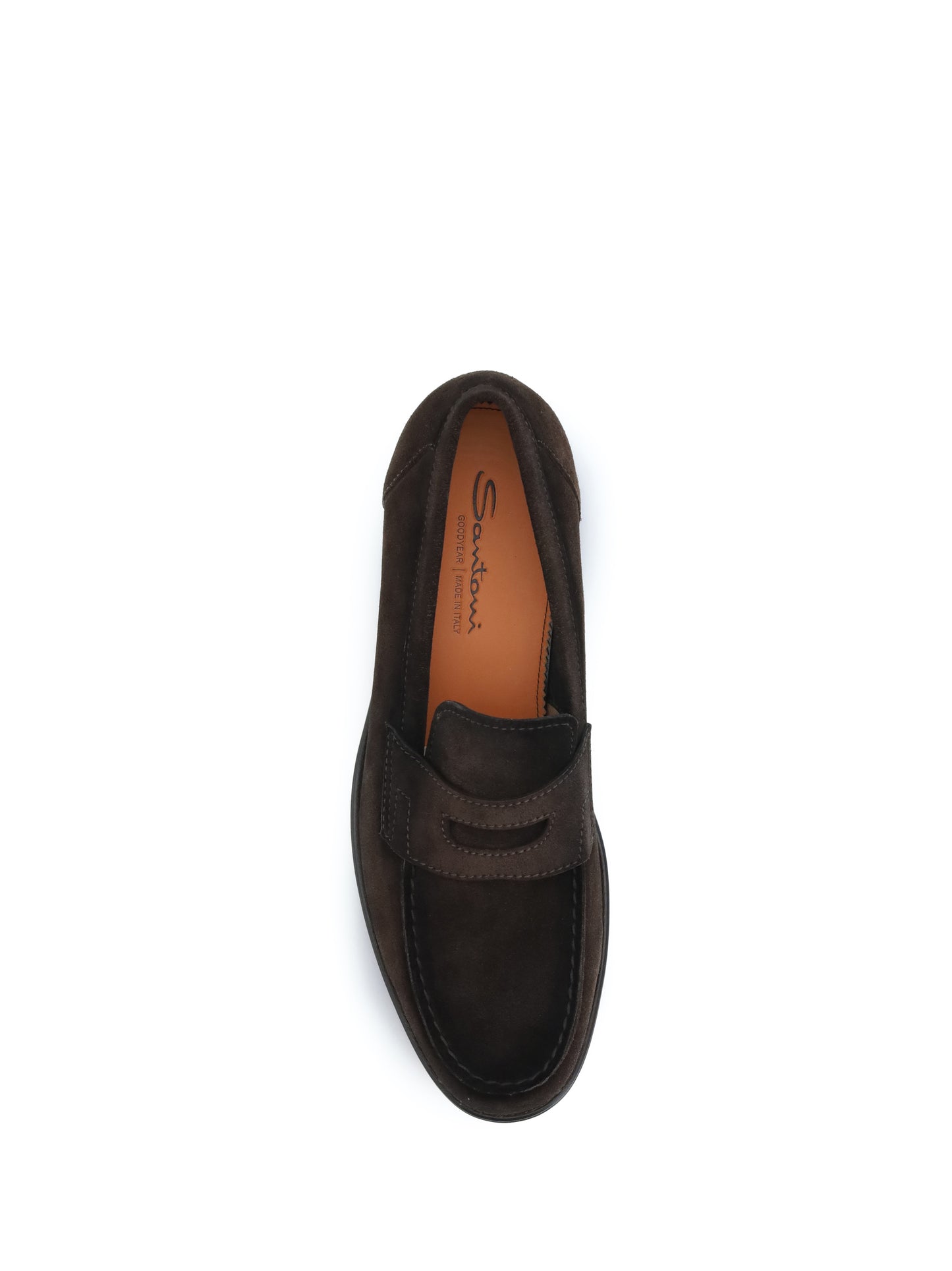 Santoni Men Suede Loafer SANTONI