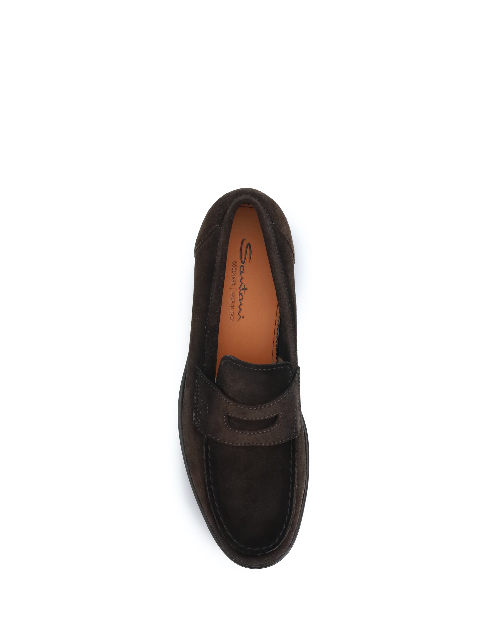 Santoni Men Suede Loafer SANTONI