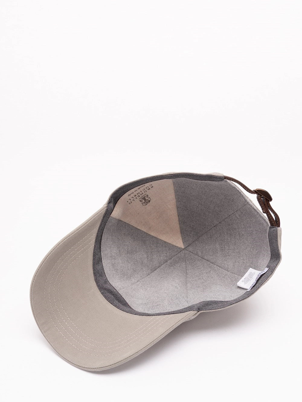 Brunello Cucinelli Men Baseball Cap With Embroidery BRUNELLO CUCINELLI