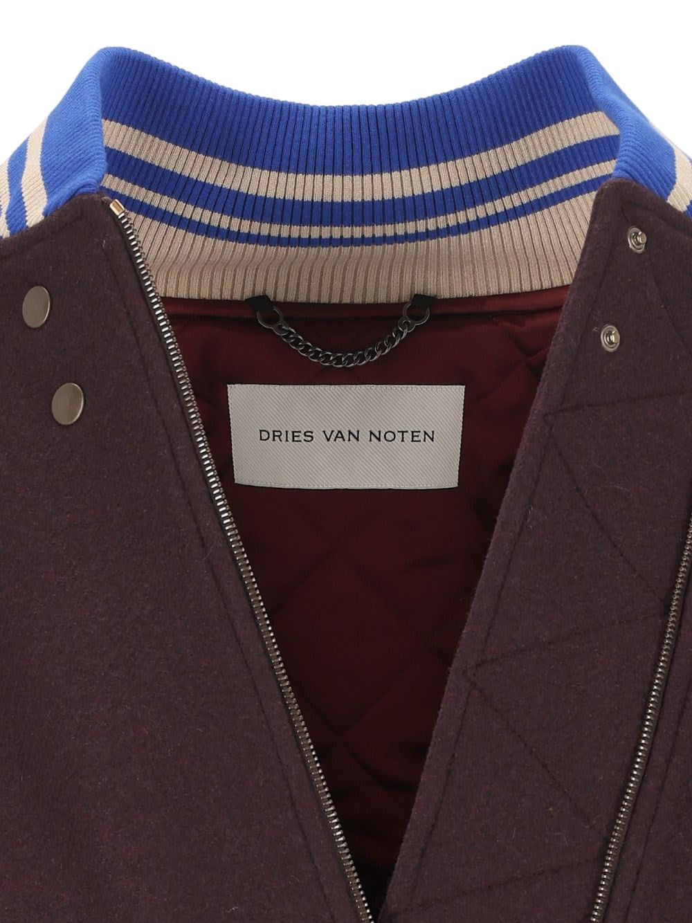 Dries Van Noten Women "Valdi" Wool-Blend Bomber Jacket DRIES VAN NOTEN